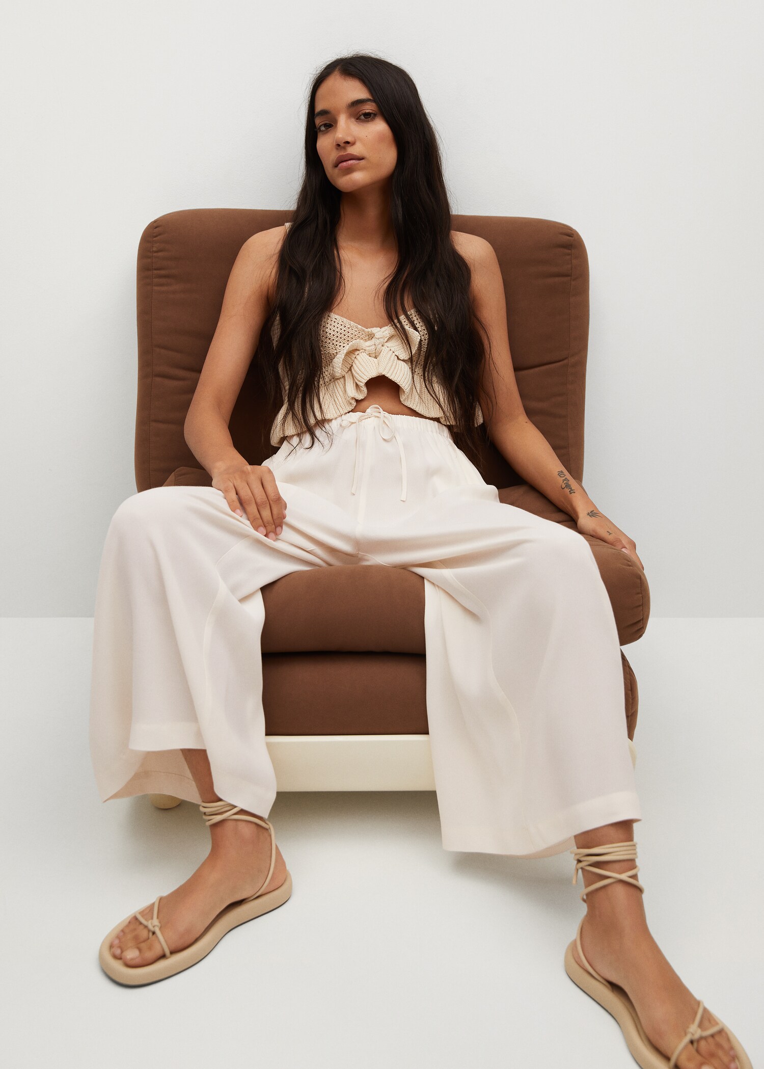 Pantalón culotte fluido - Detalle del artículo 2