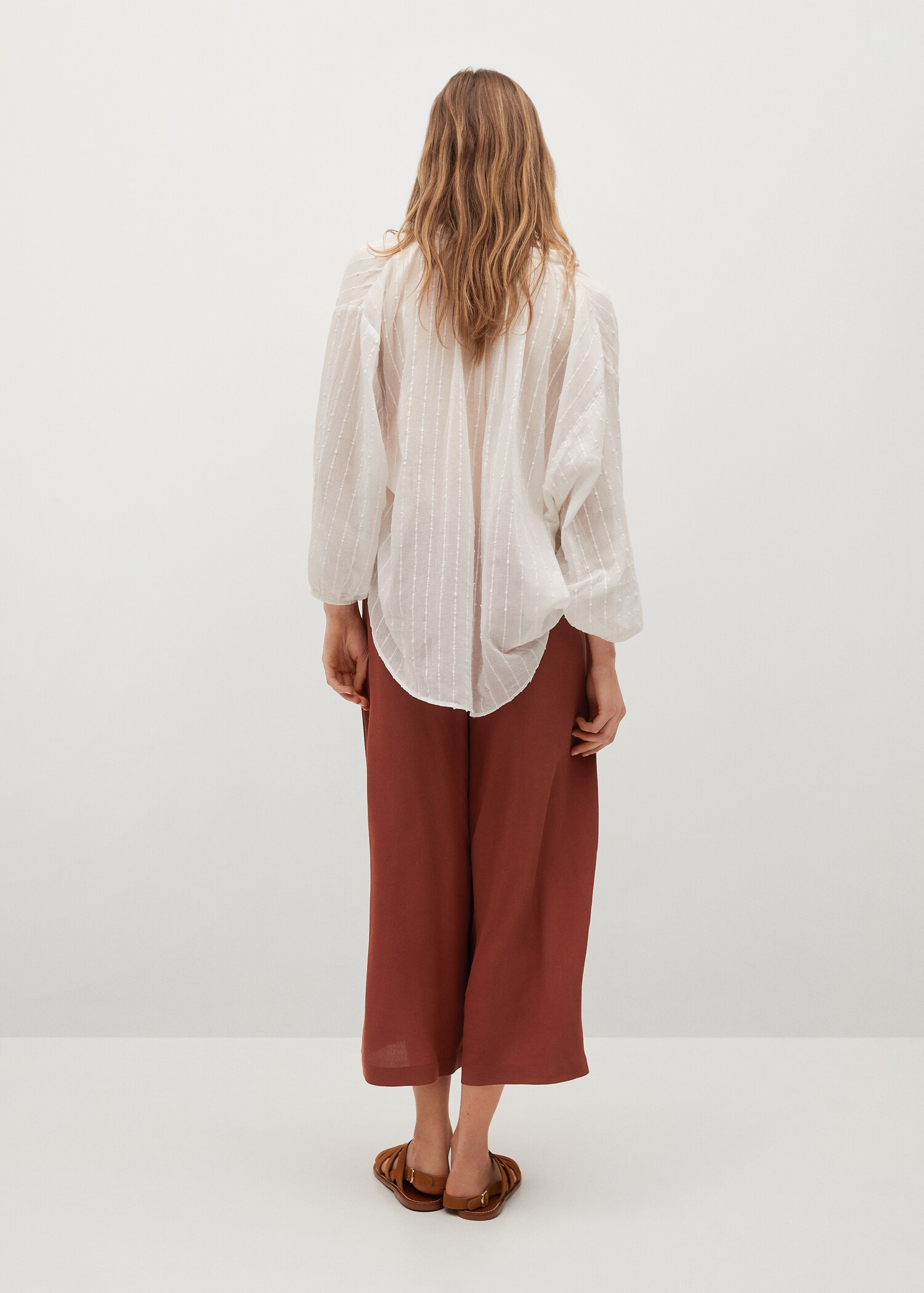 Pantalón culotte fluido - Reverso del artículo