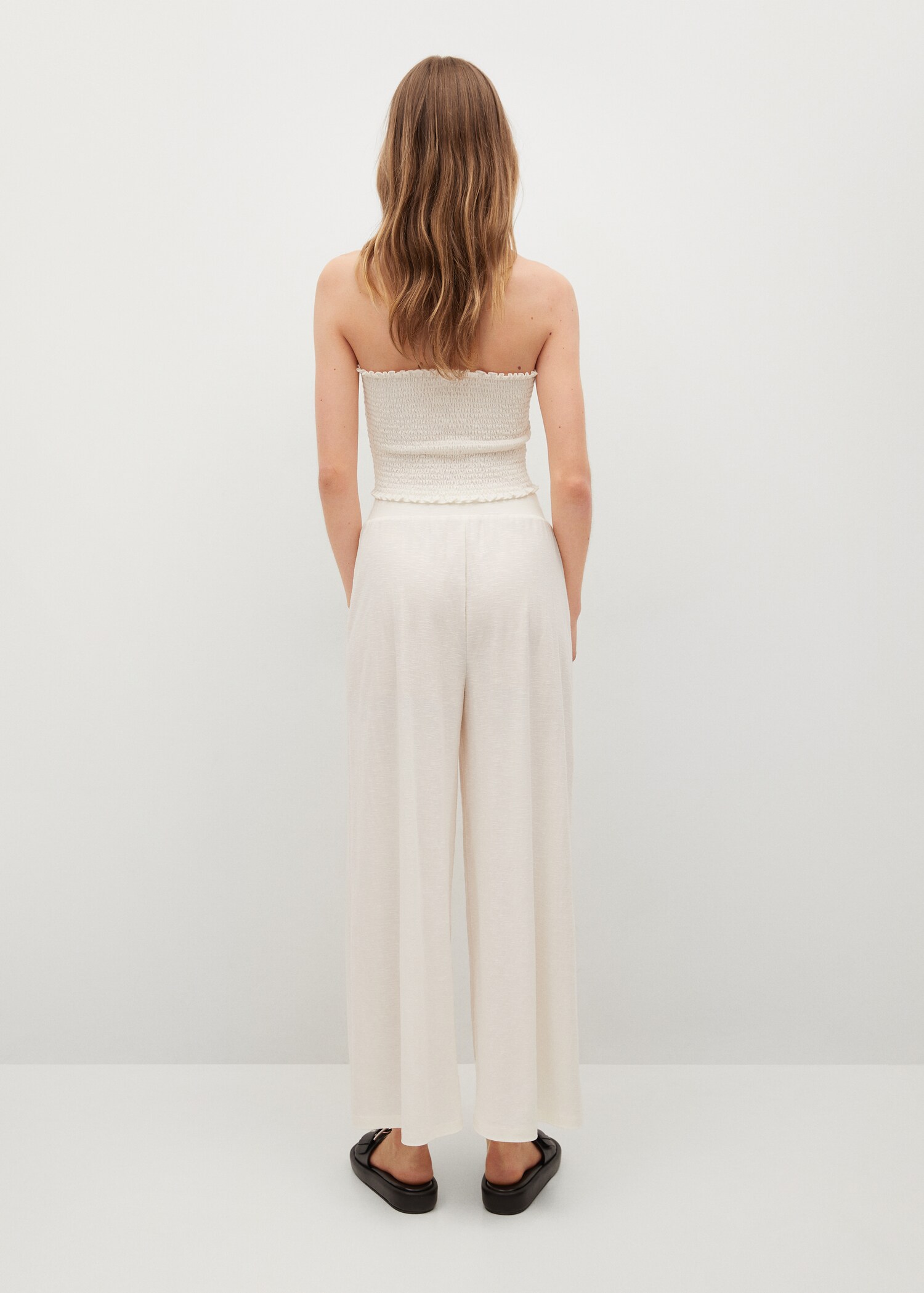 Pantalón culotte fluido - Reverso del artículo