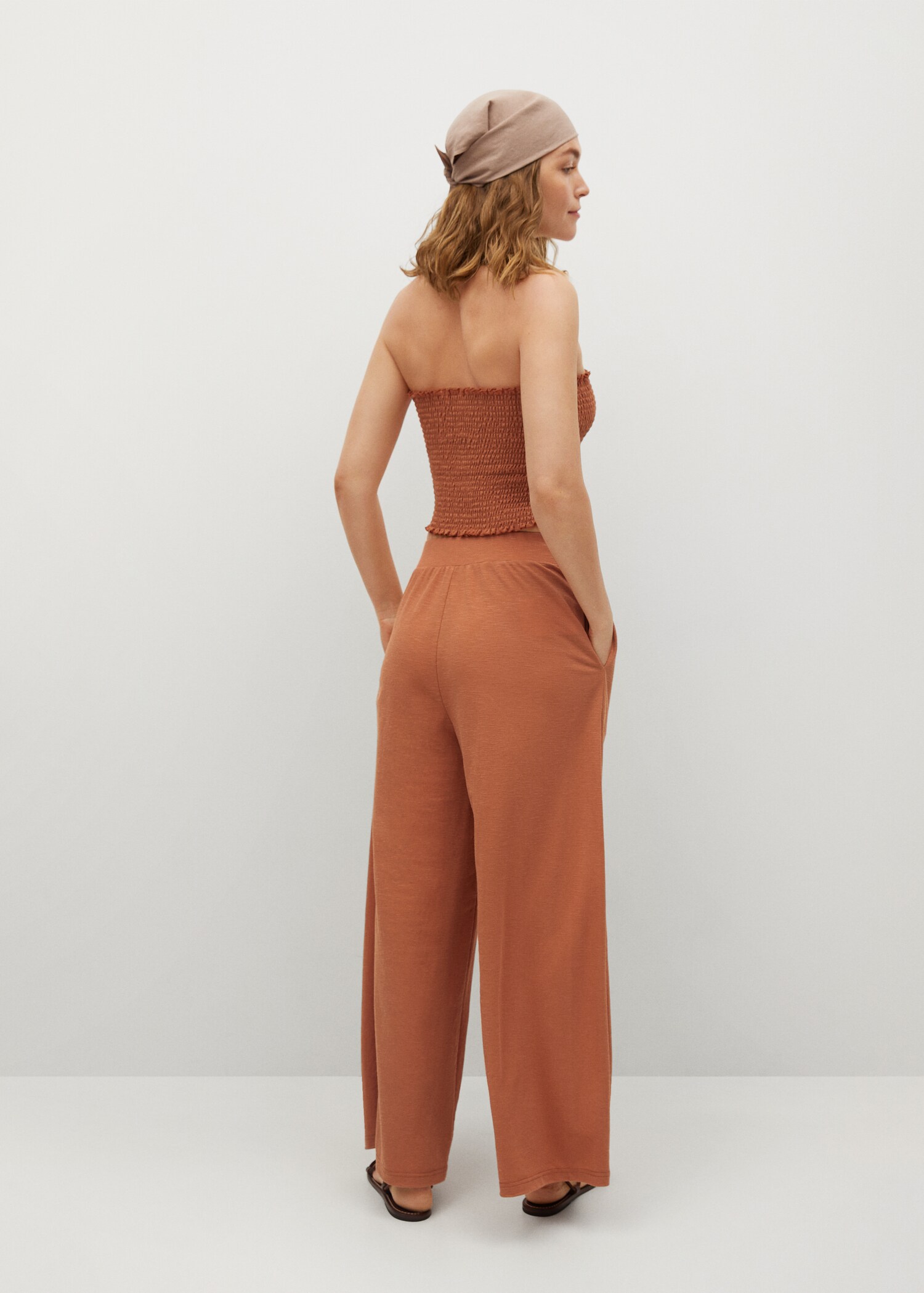Pantalón culotte fluido - Reverso del artículo