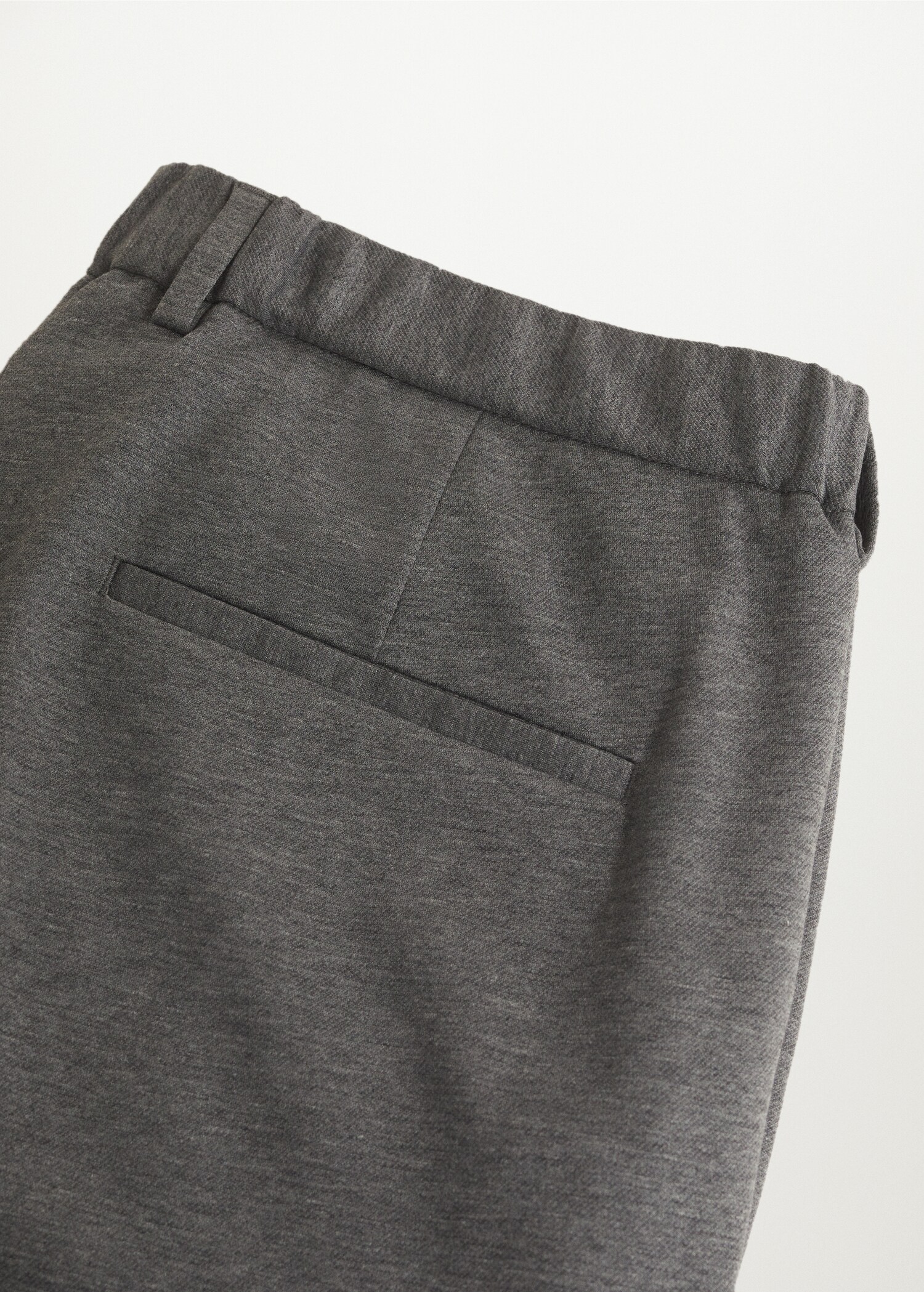 Bavlněné oblekové kalhoty slim fit - Detail zboží 8