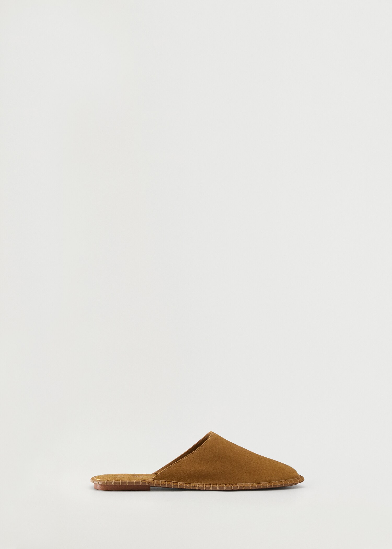 sling back leather babouches - Article without model
