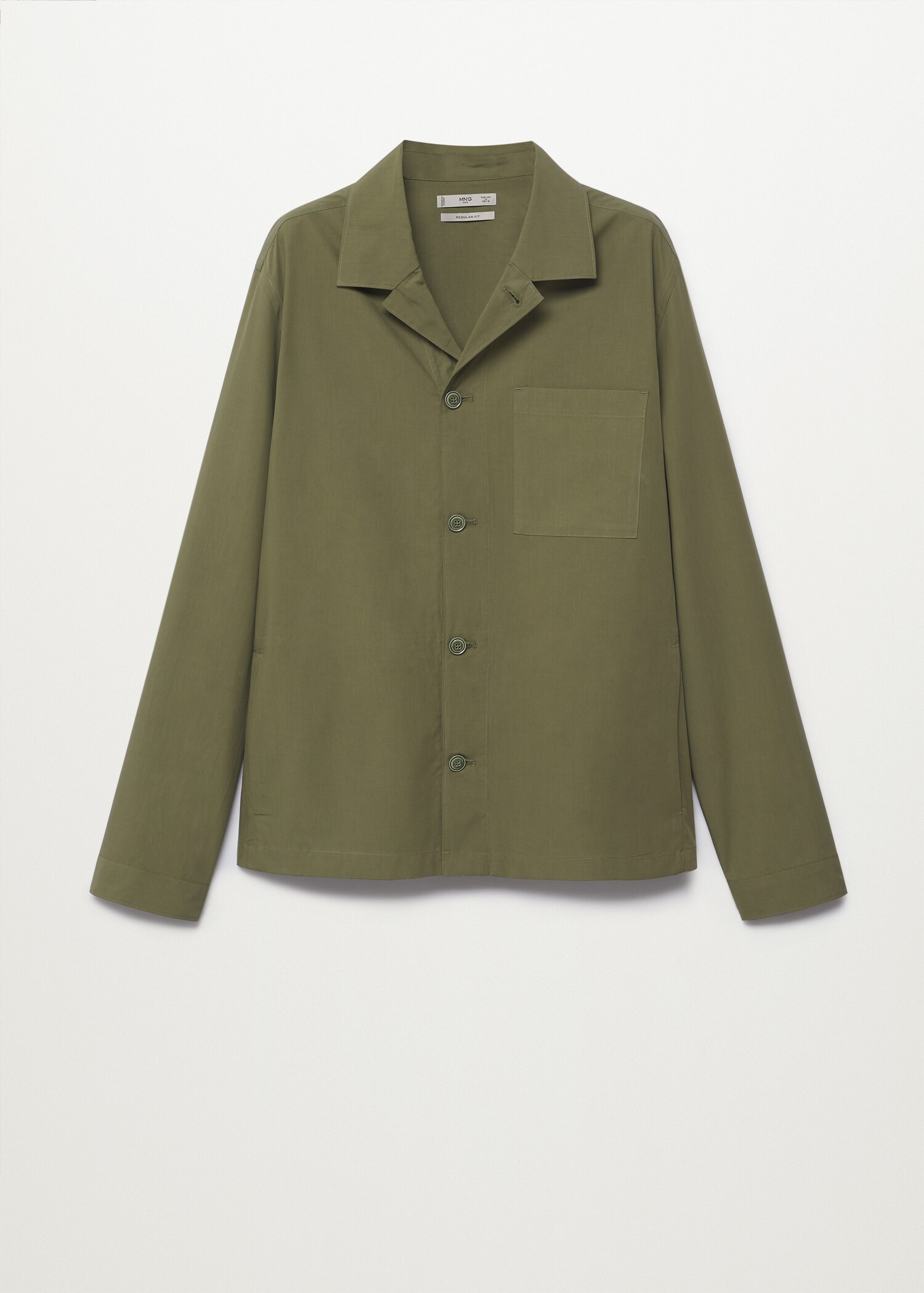 Sobrecamisa algodón lyocell bolsillos - Artículo sin modelo