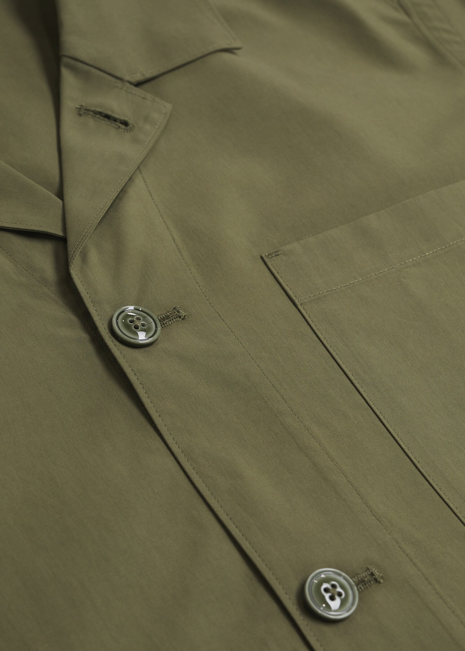 Sobrecamisa algodón lyocell bolsillos - Detalle del artículo 8