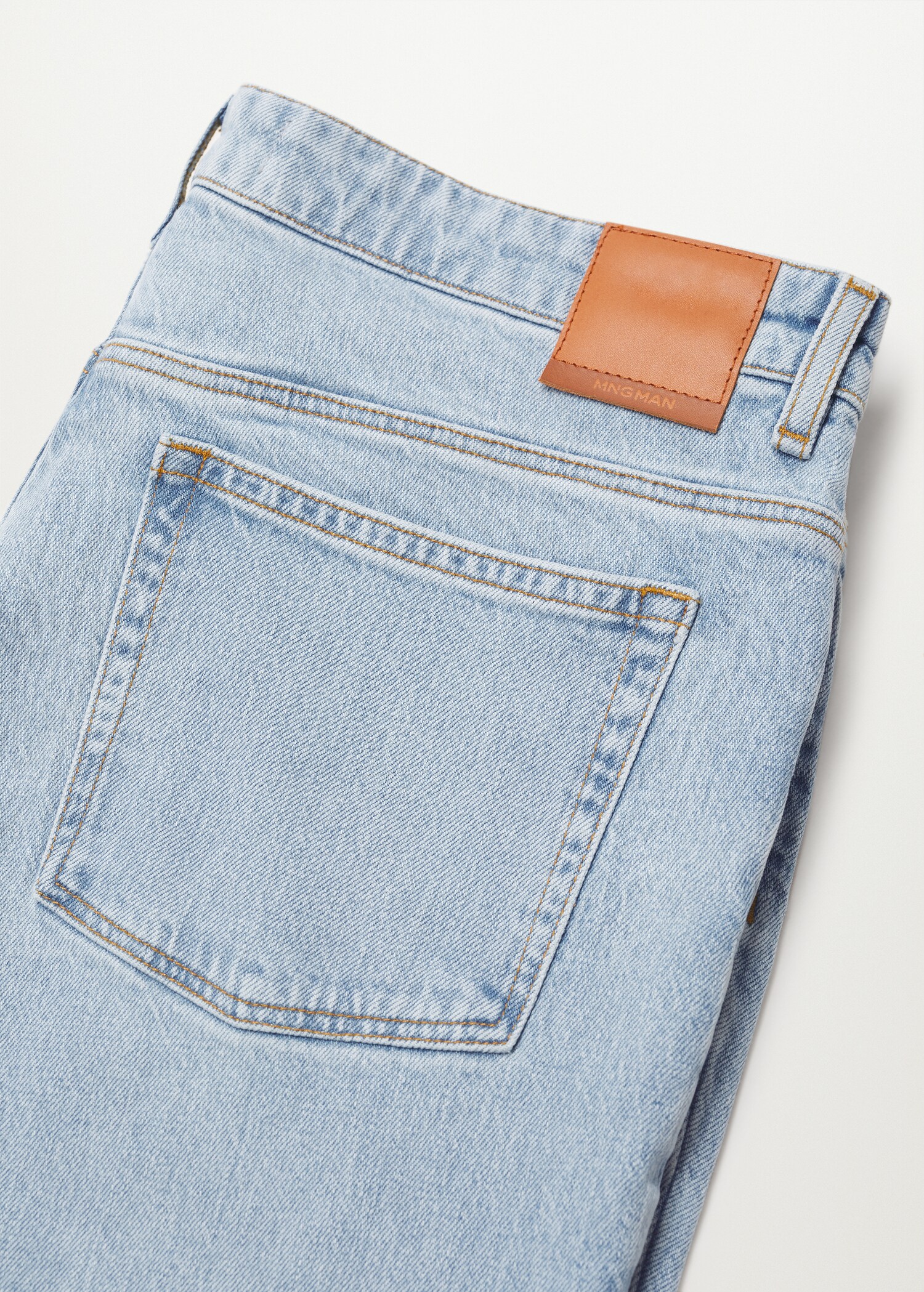 Světlé džíny Hillary loose fit s opraným efektem  - Detail zboží 8