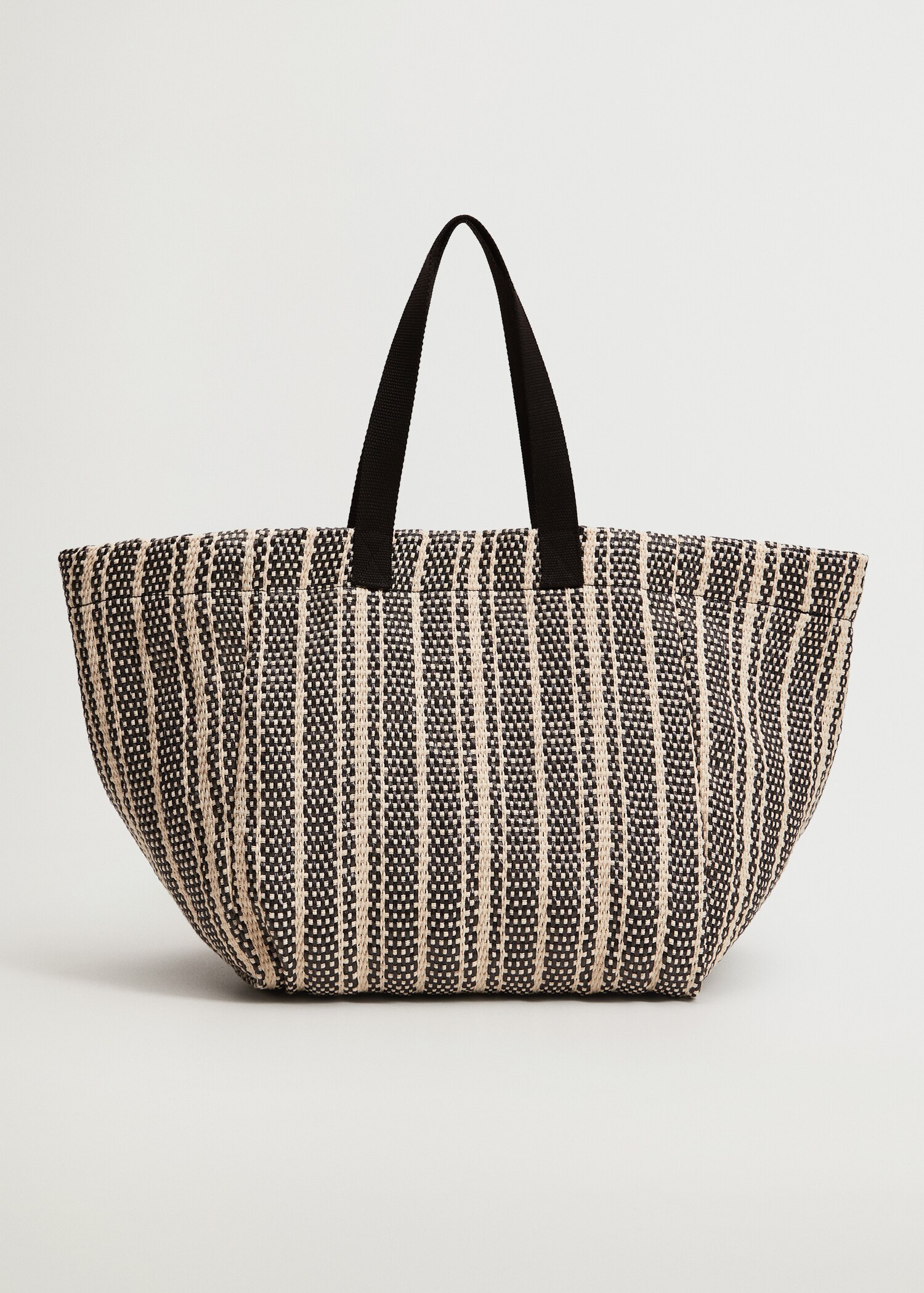 Kabelka shopper z recyklované látky - Zboží bez modelu