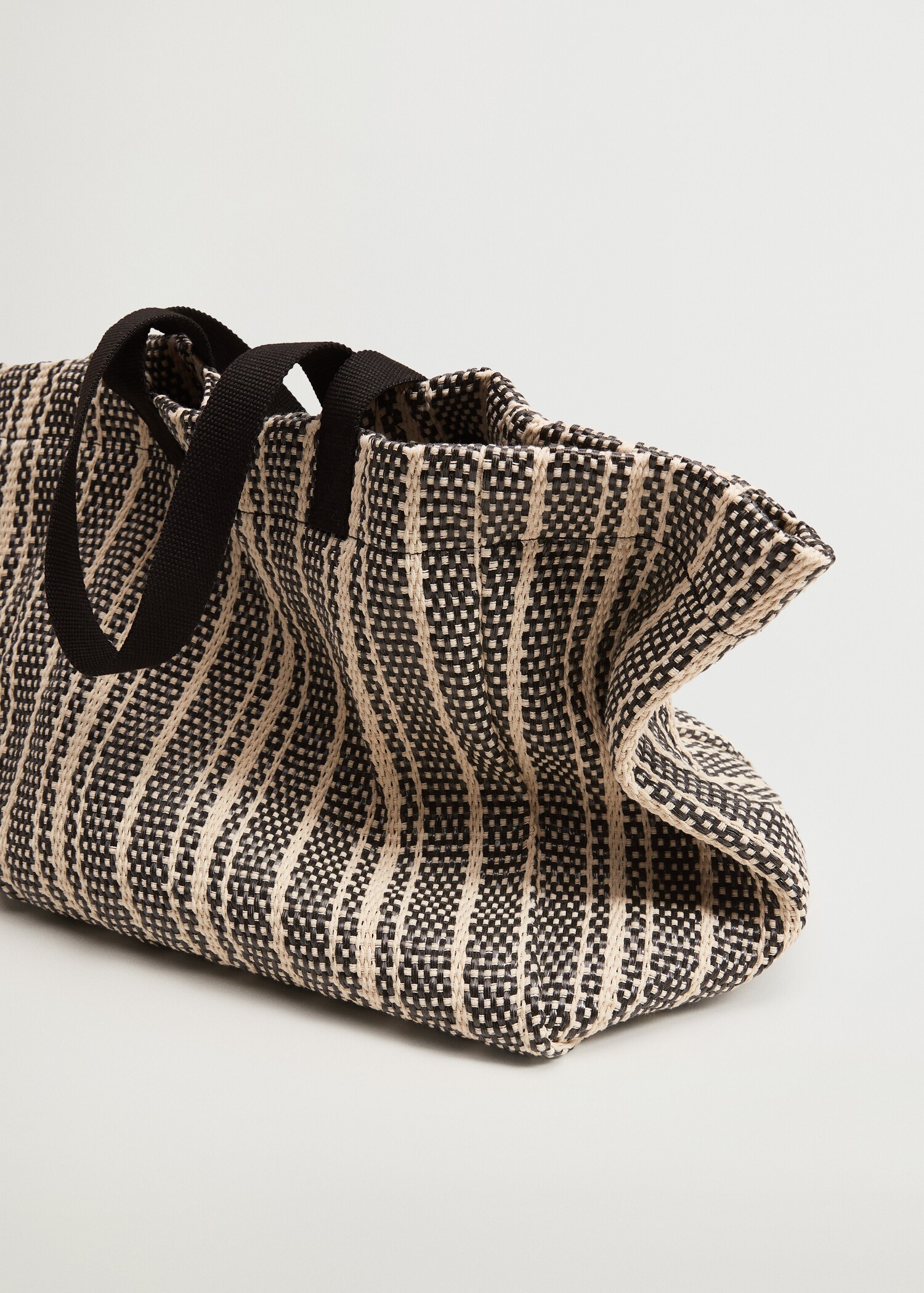 Kabelka shopper z recyklované látky - Detail zboží 3