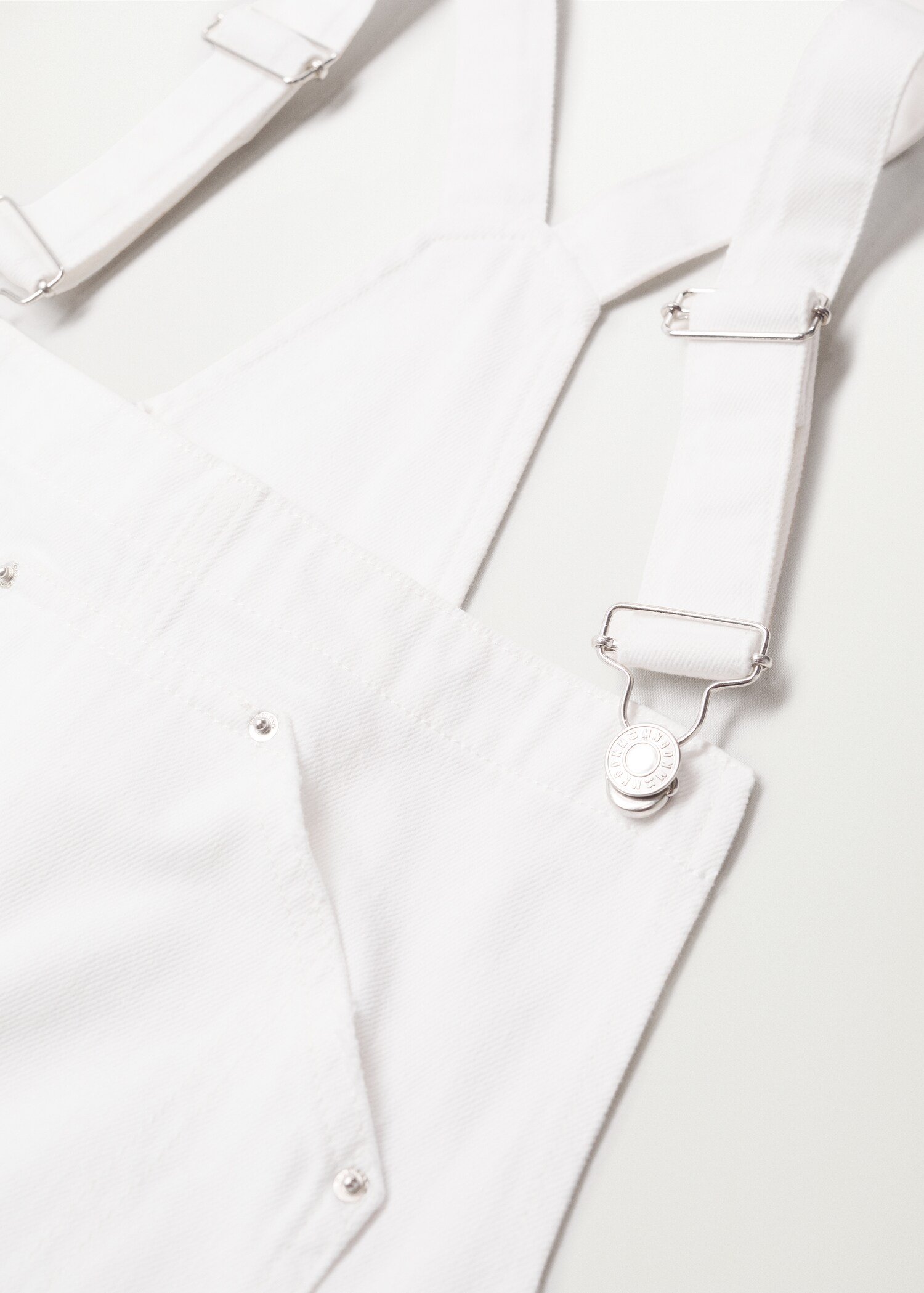 Denim culotte dungarees - Details of the article 8