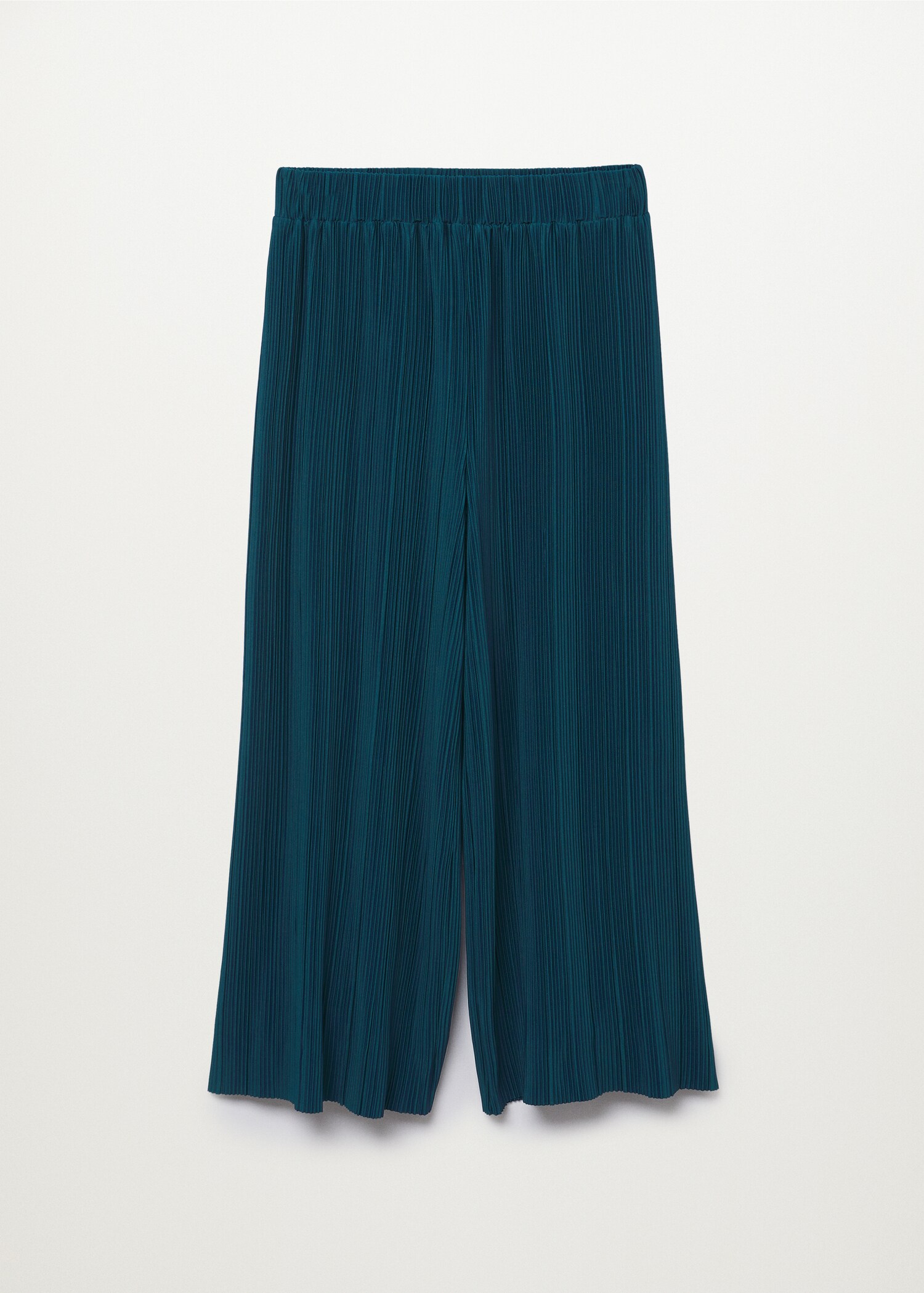 Textured culotte trousers - Article without model