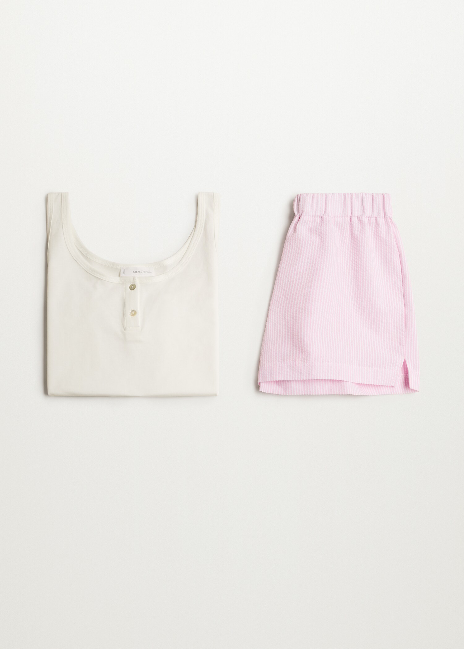 Short cotton pyjamas - Article without model