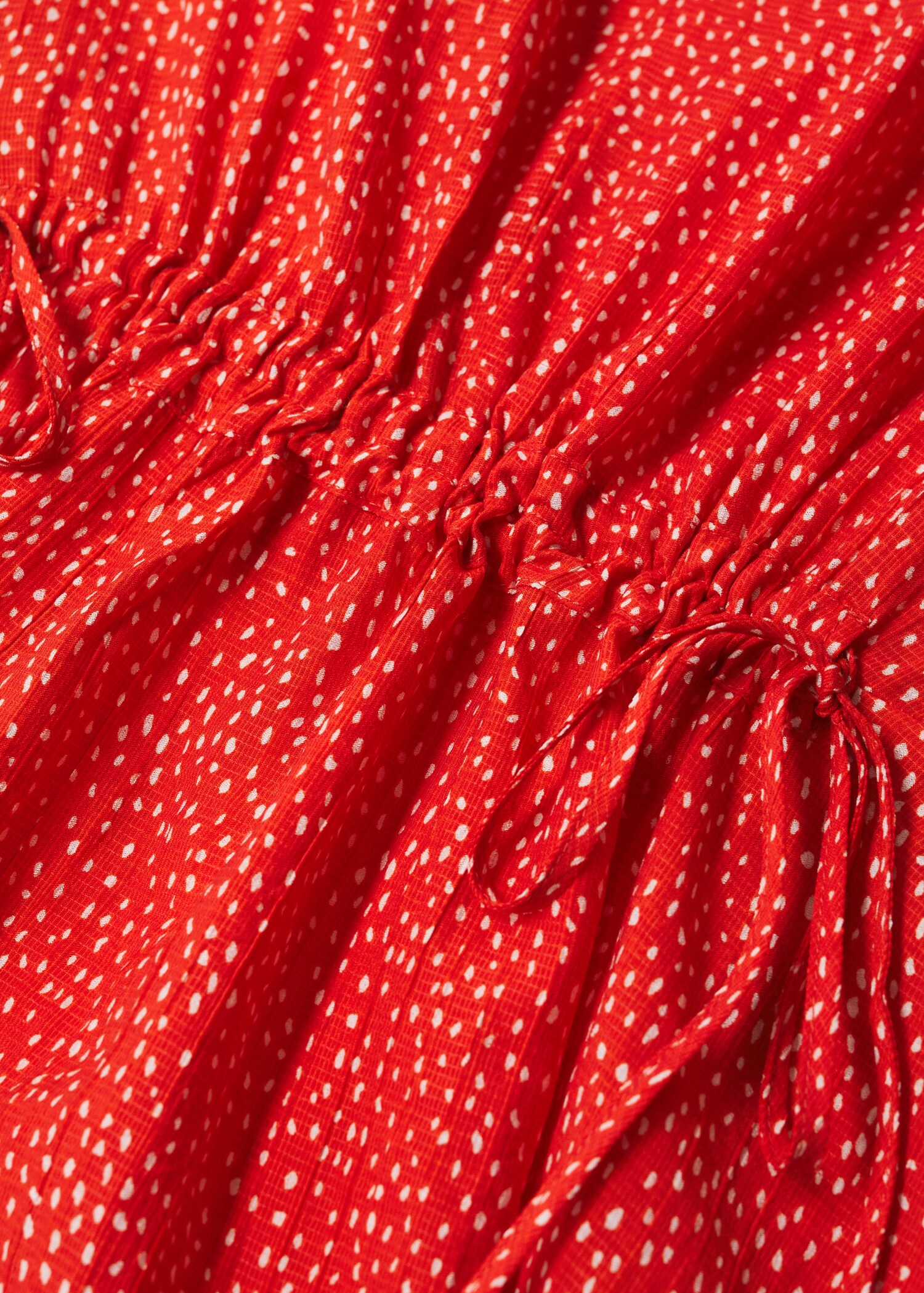 Šaty s nabíráním a potiskem - Detail zboží 8