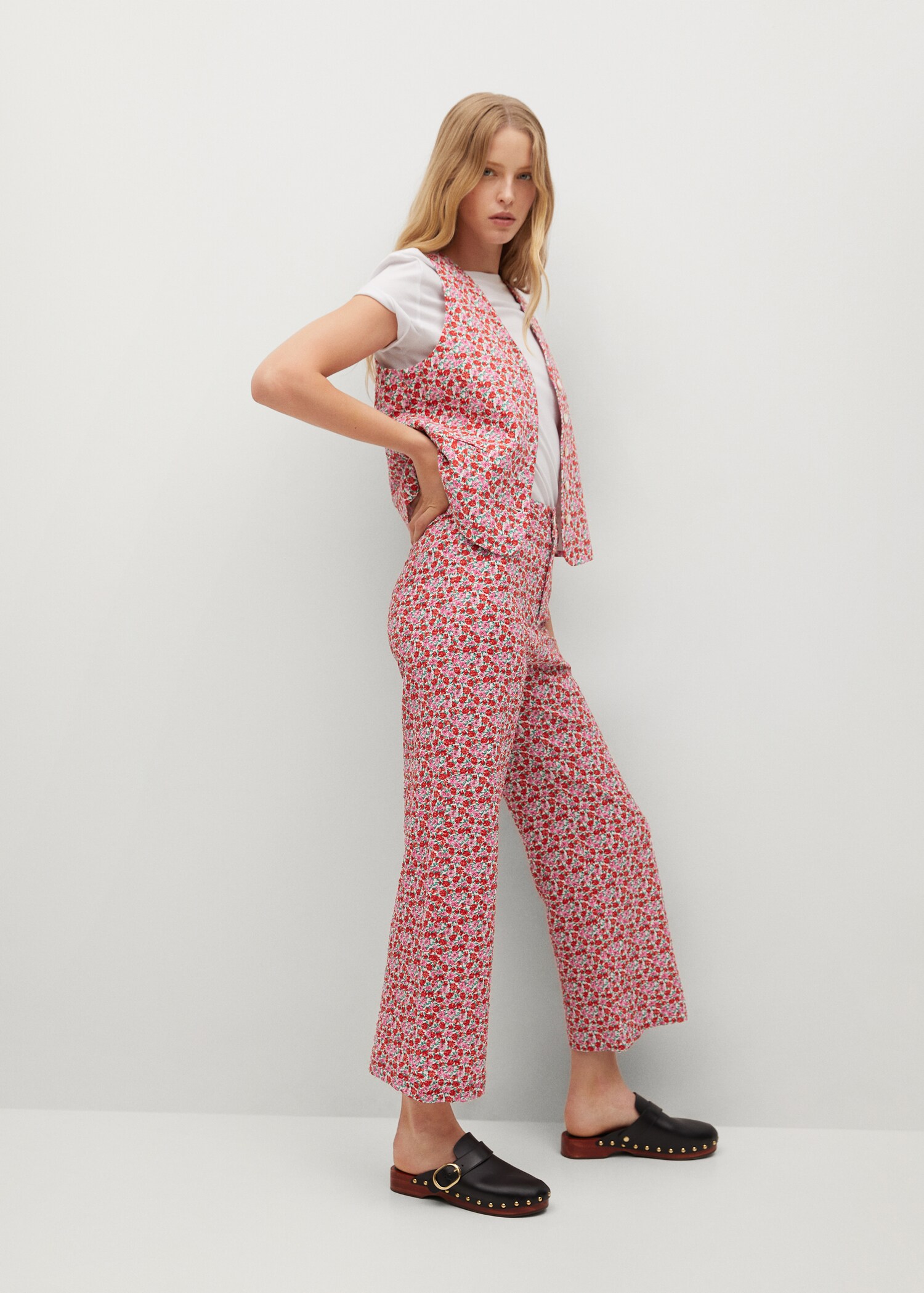 Pantalón culotte estampado - Detalle del artículo 1