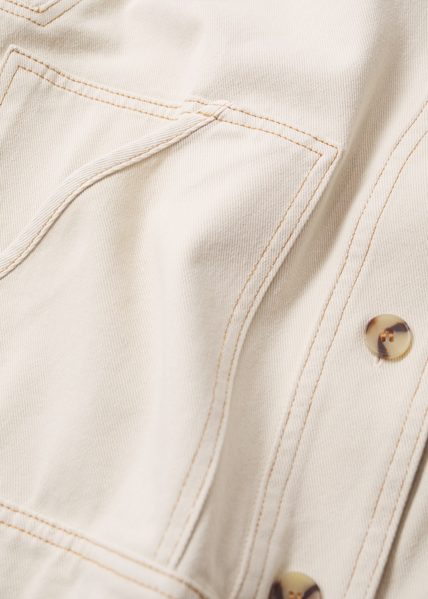 Chaleco denim oversize - Detalle del artículo 8