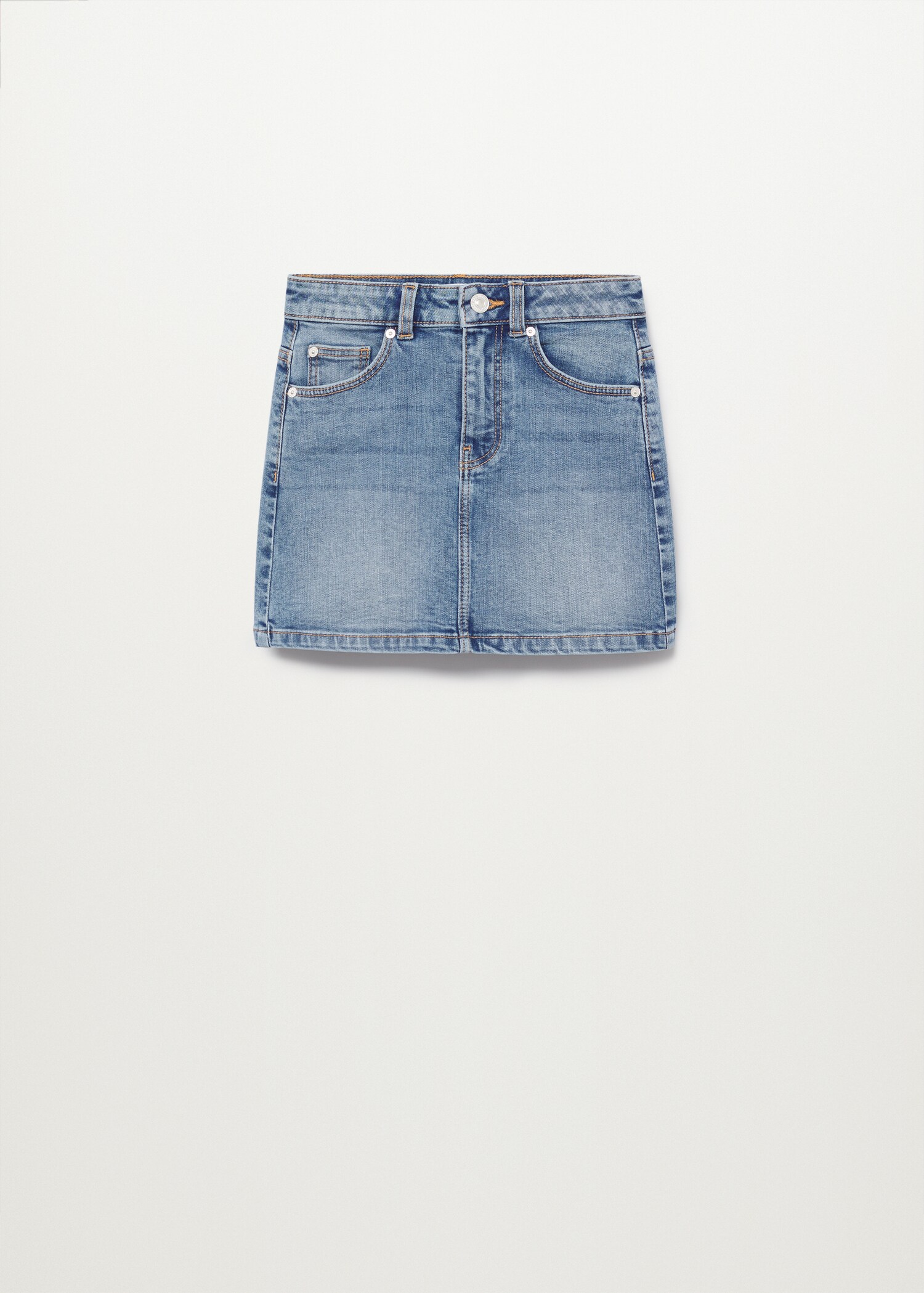 Short denim skirt - Article without model
