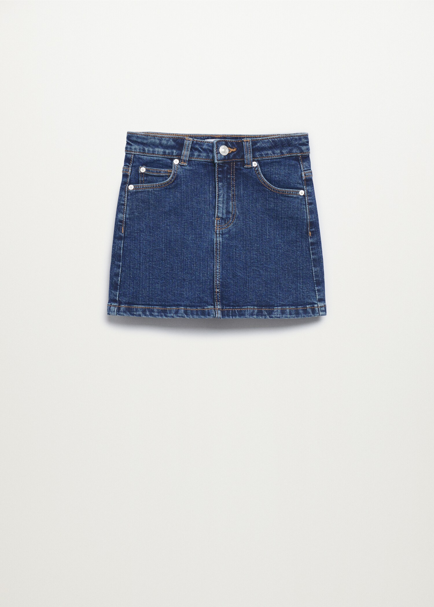 Short denim skirt - Article without model