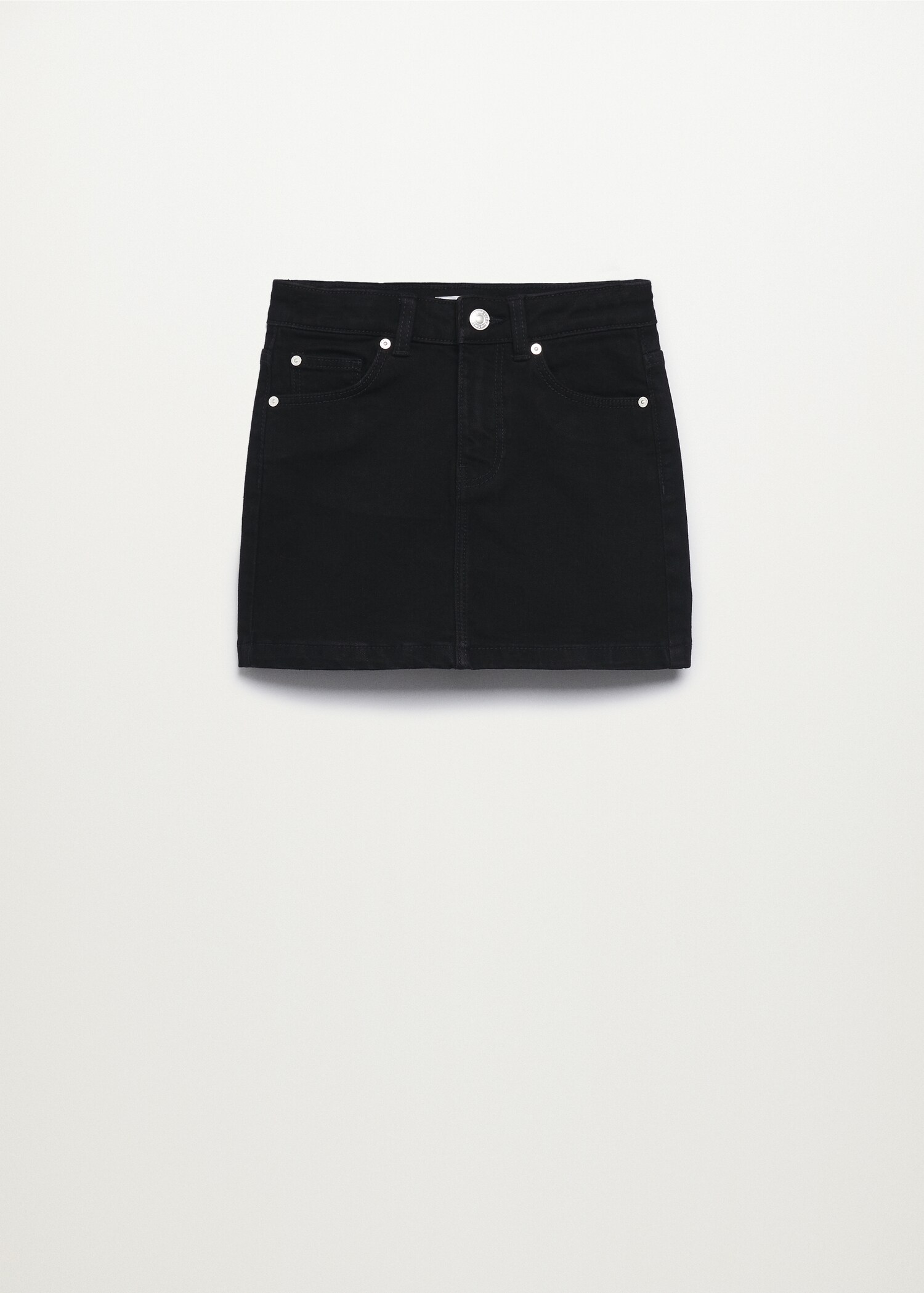 Short denim skirt - Article without model