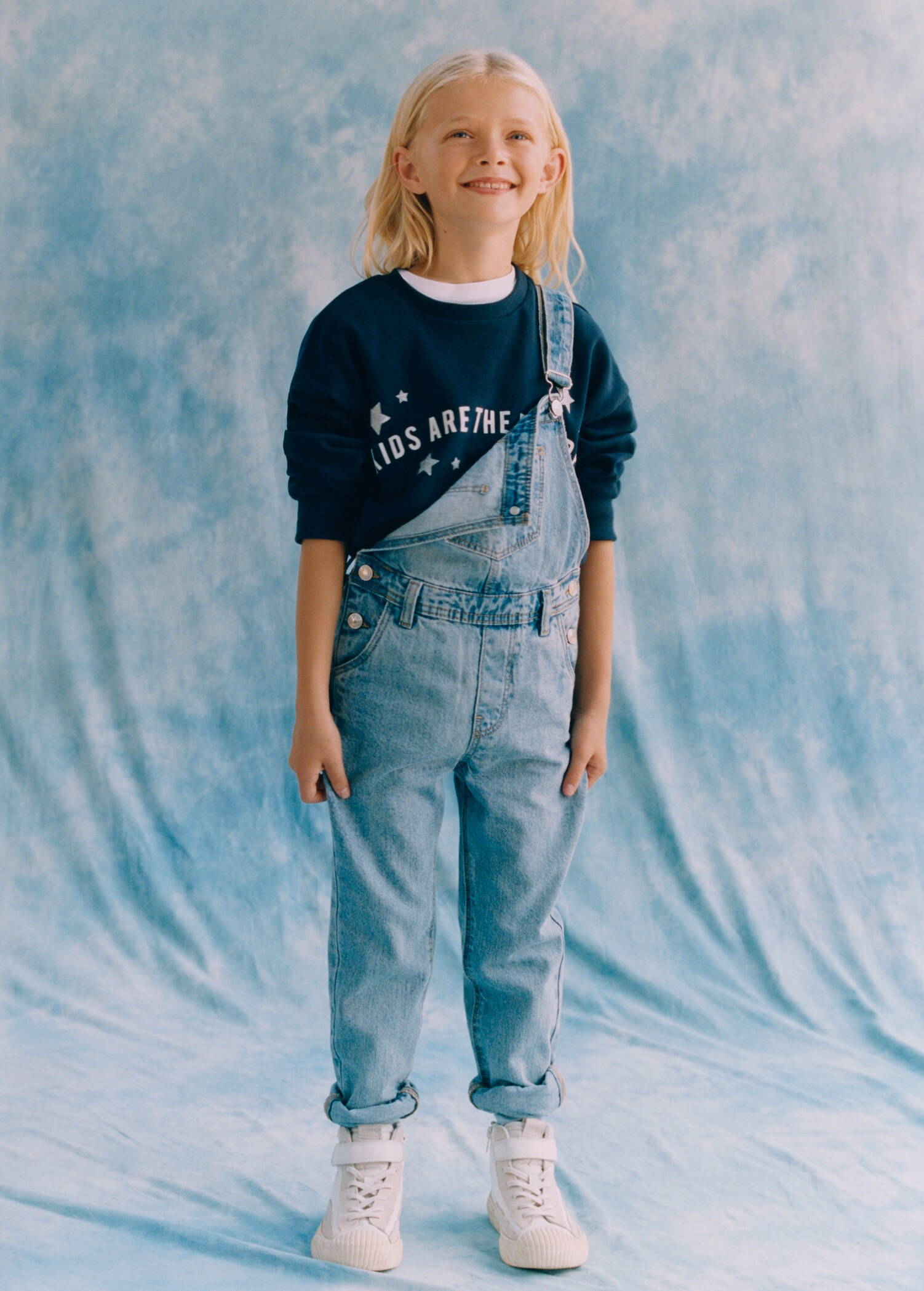 Gefütterte Jeans-Latzhose - Detail des Artikels 5