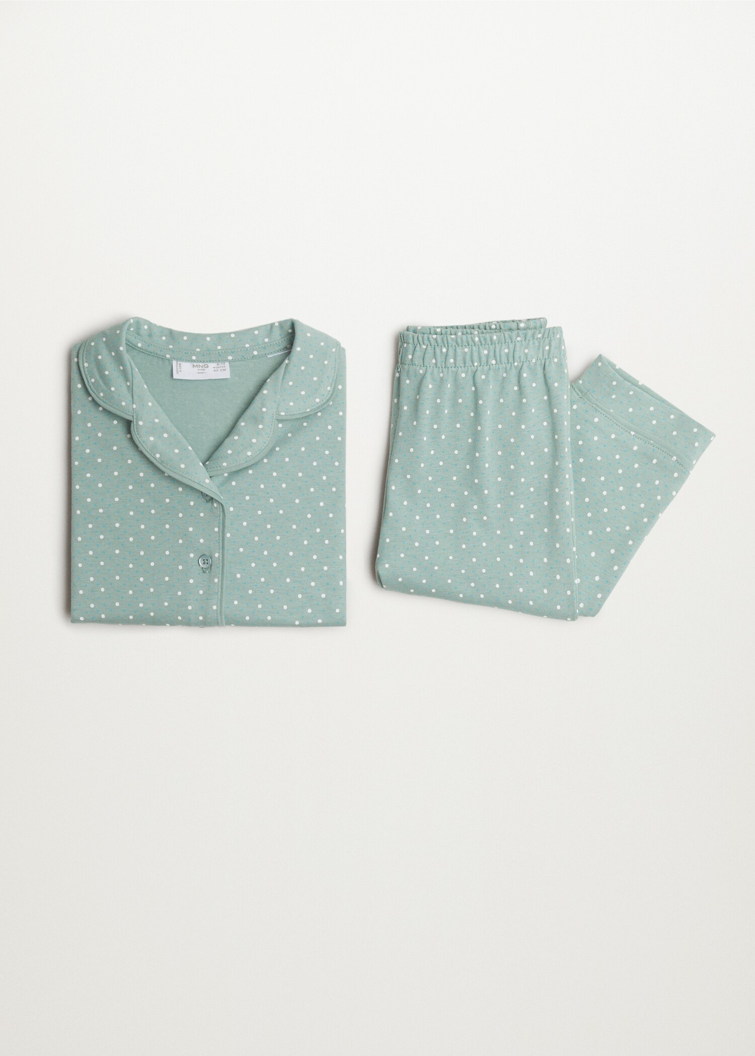 Pijama largo algodón estampado  - Artículo sin modelo