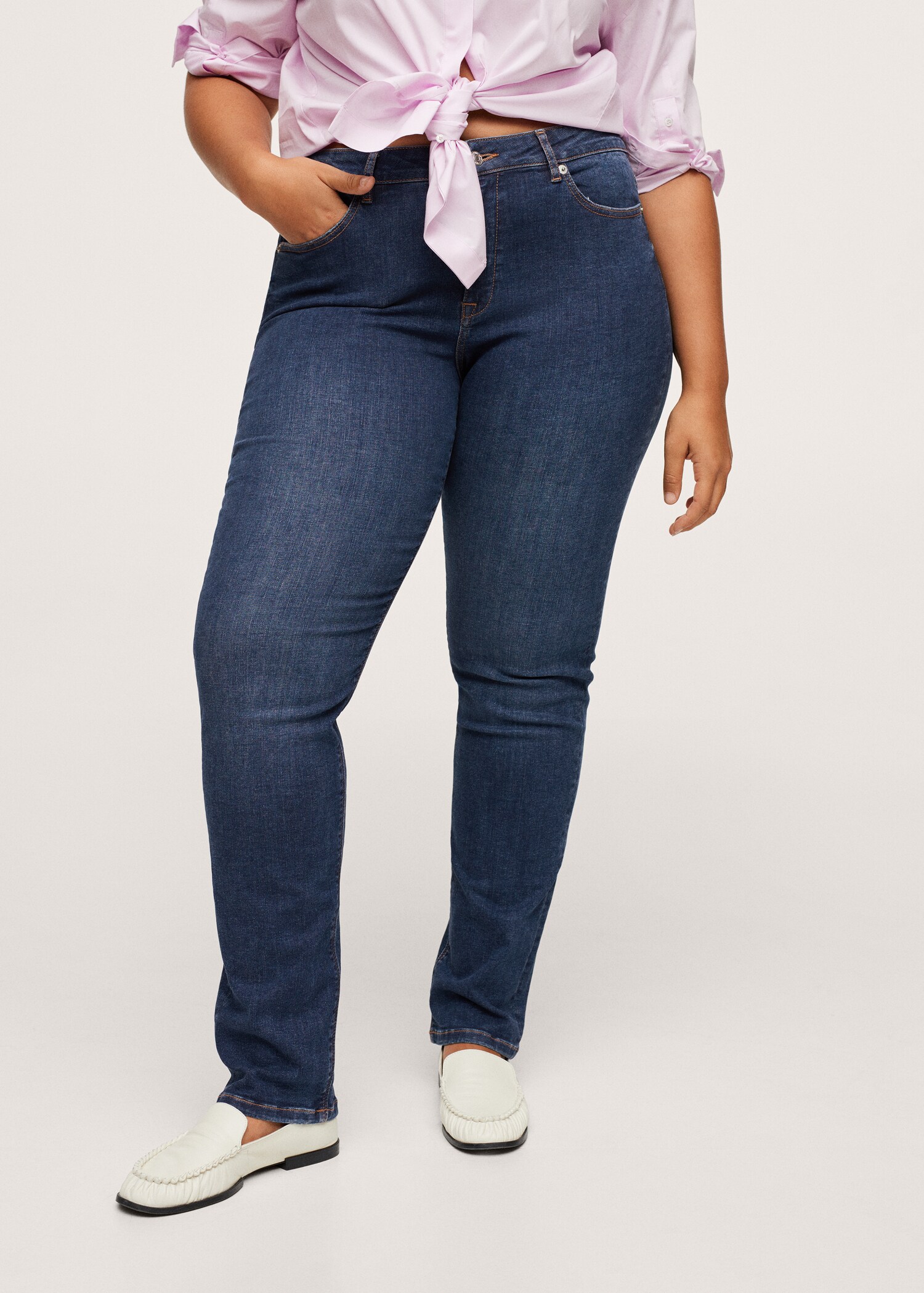 Jeans slim Susan - Plano medio