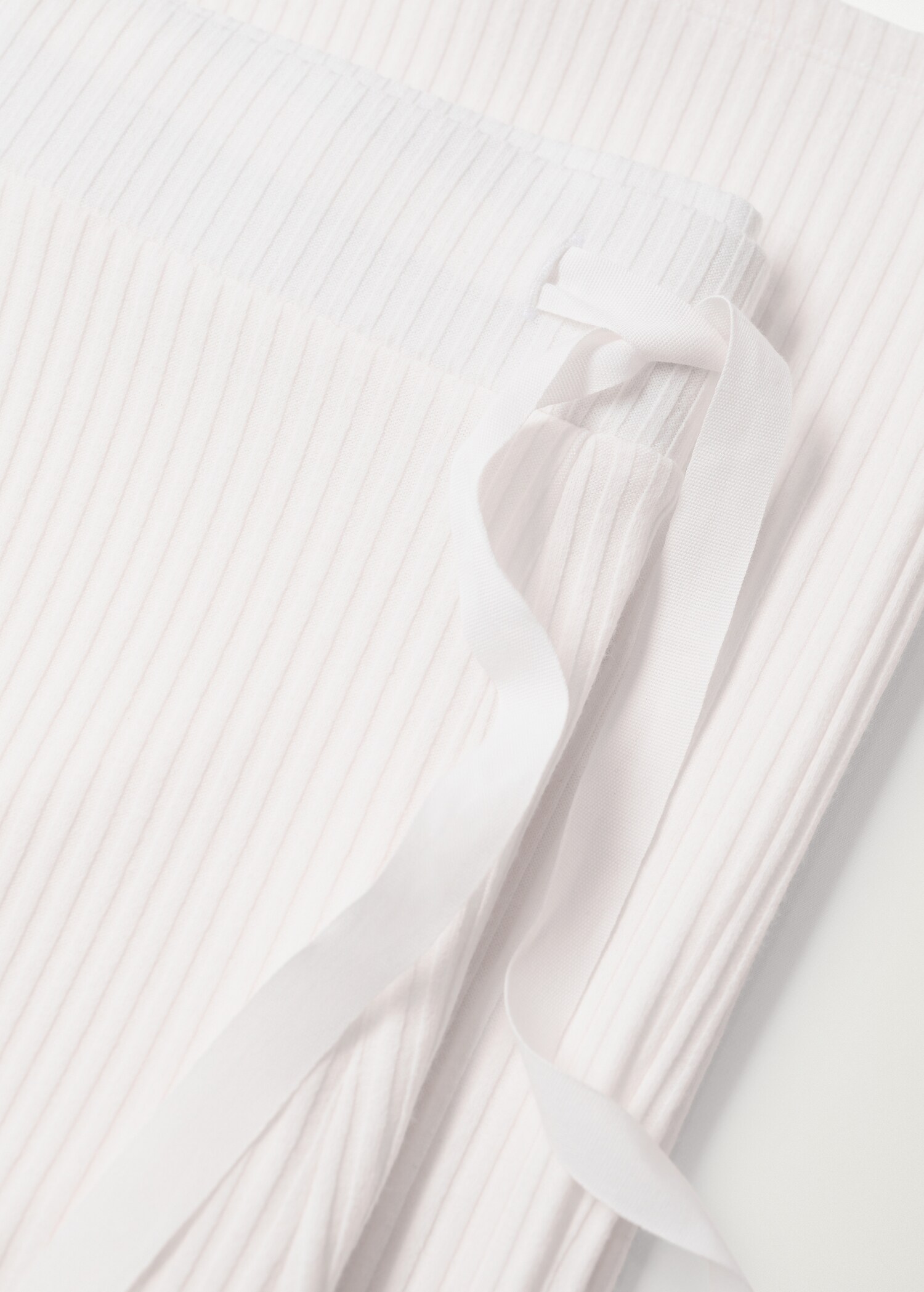 Ribbed knit trousers - Details of the article 8