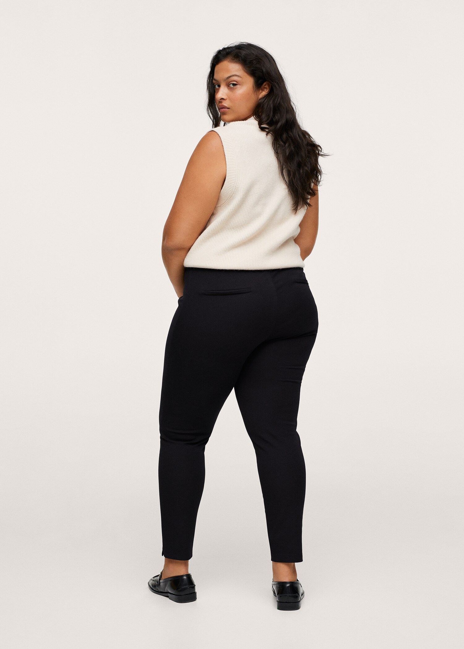 Pantalón skinny algodón  - Reverso del artículo