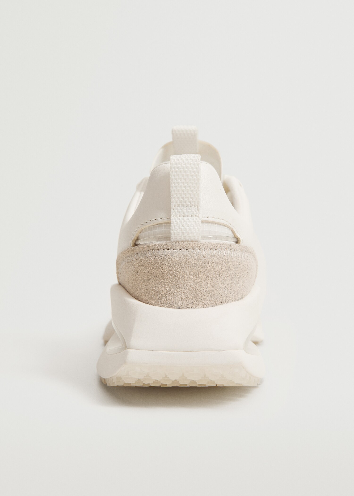 Leather trainers with transparent panels  - Details of the article 3