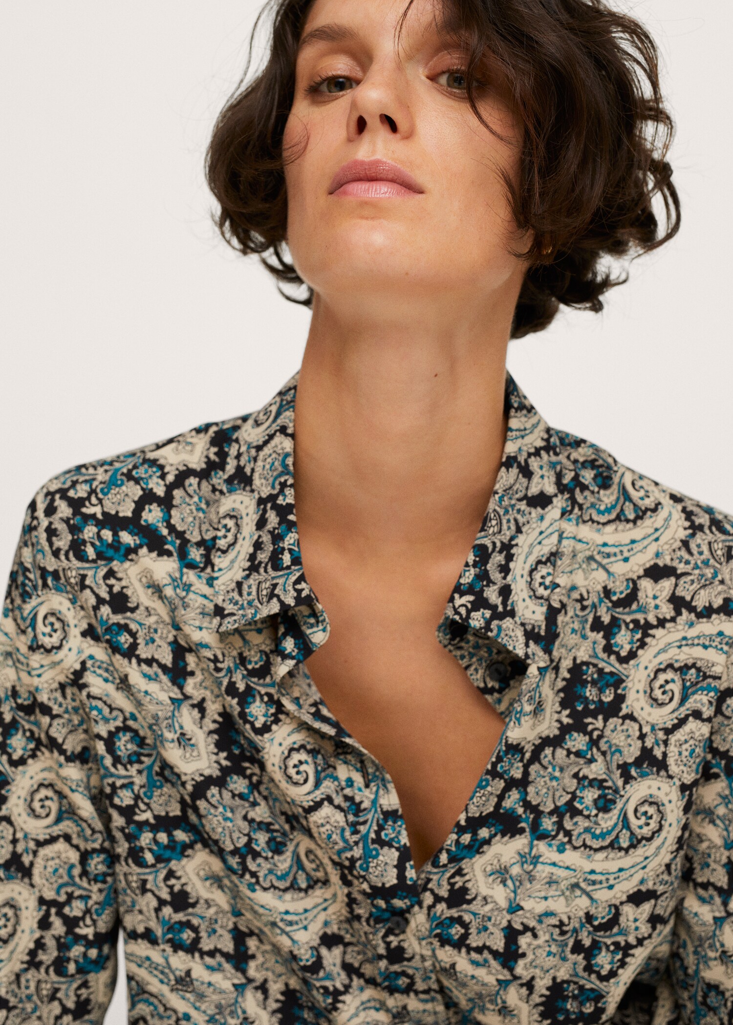 Camisa fluida botones - Detalle del artículo 1