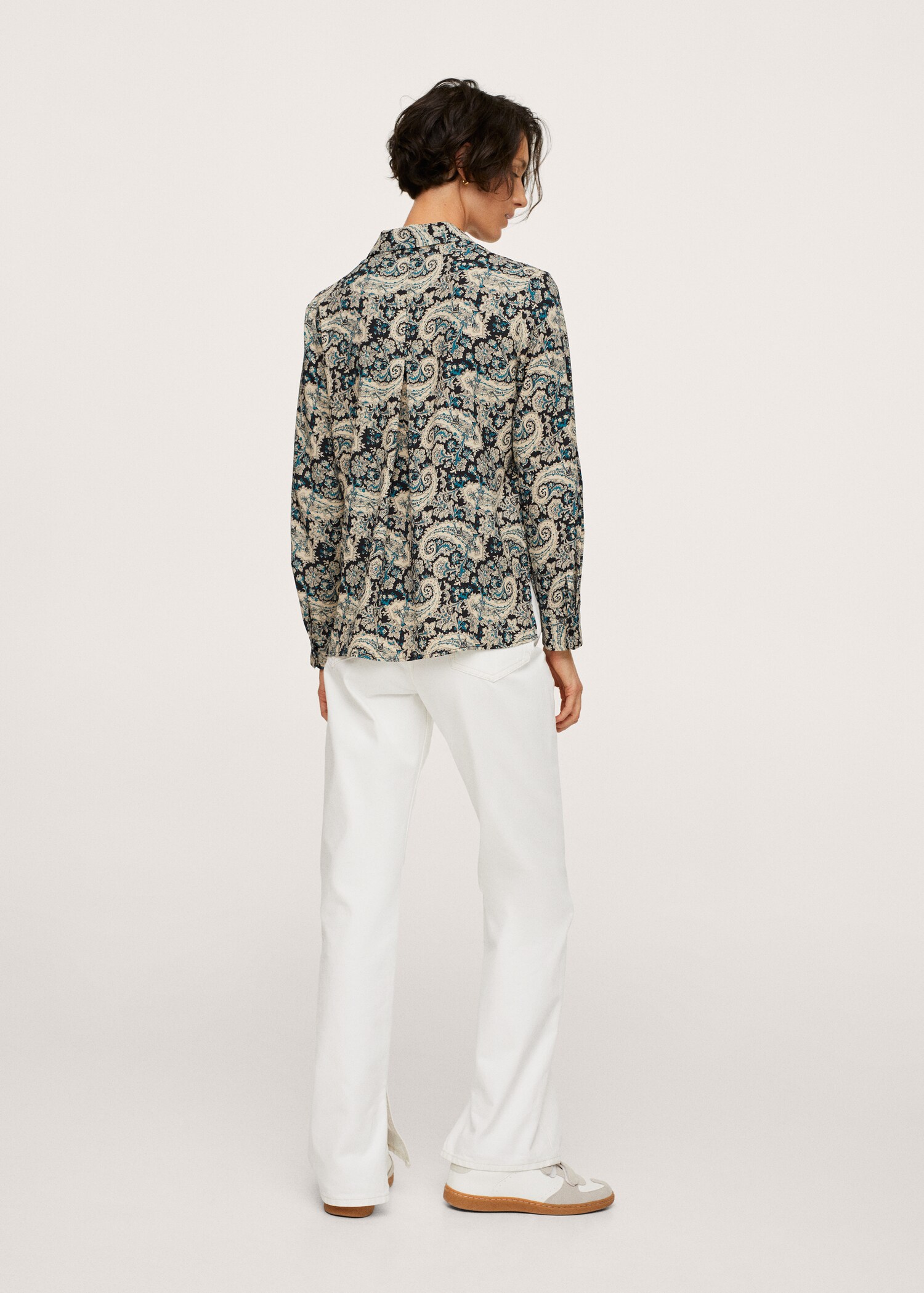 Camisa fluida botones - Reverso del artículo