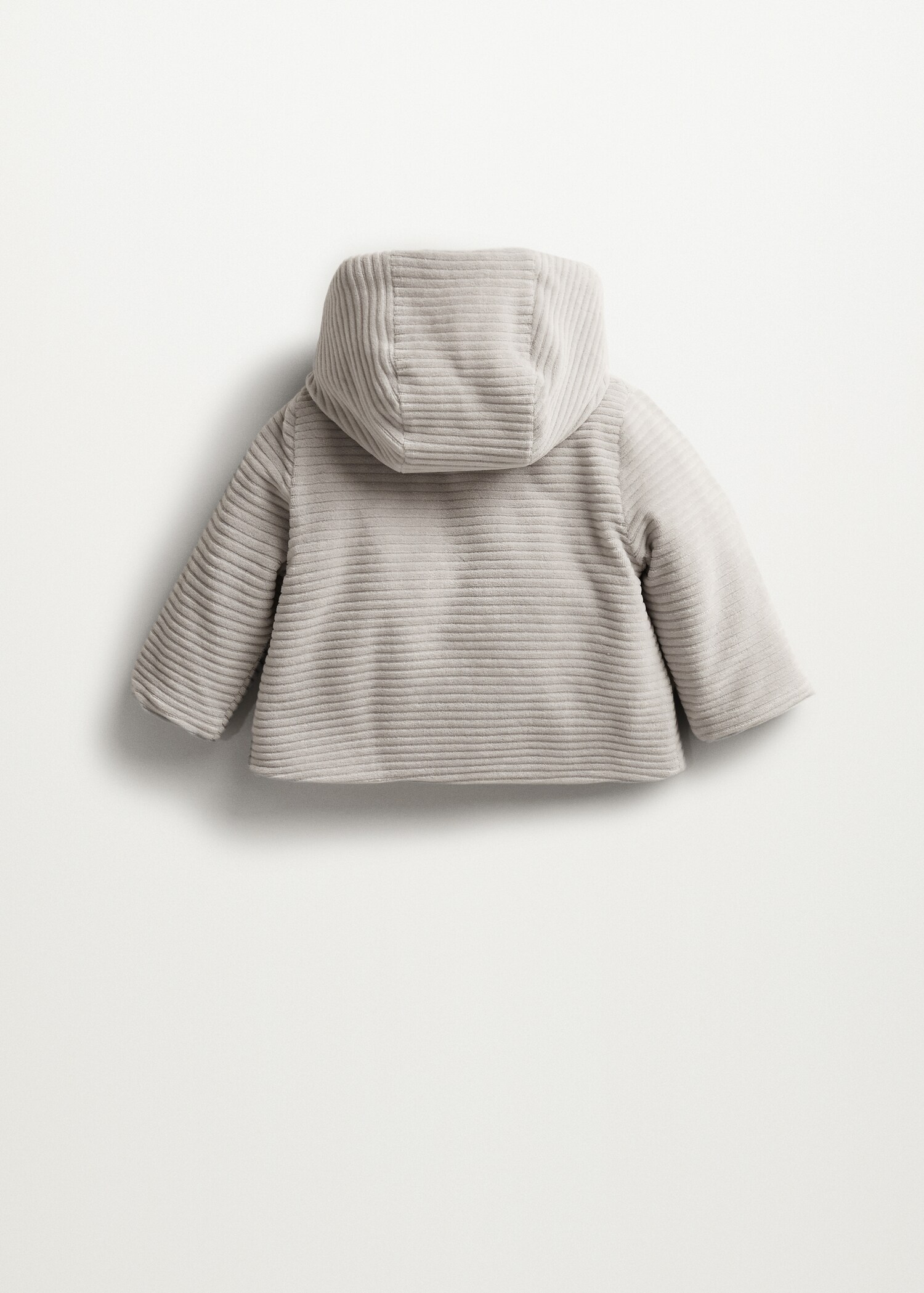 Anorak pana capucha - Reverso del artículo