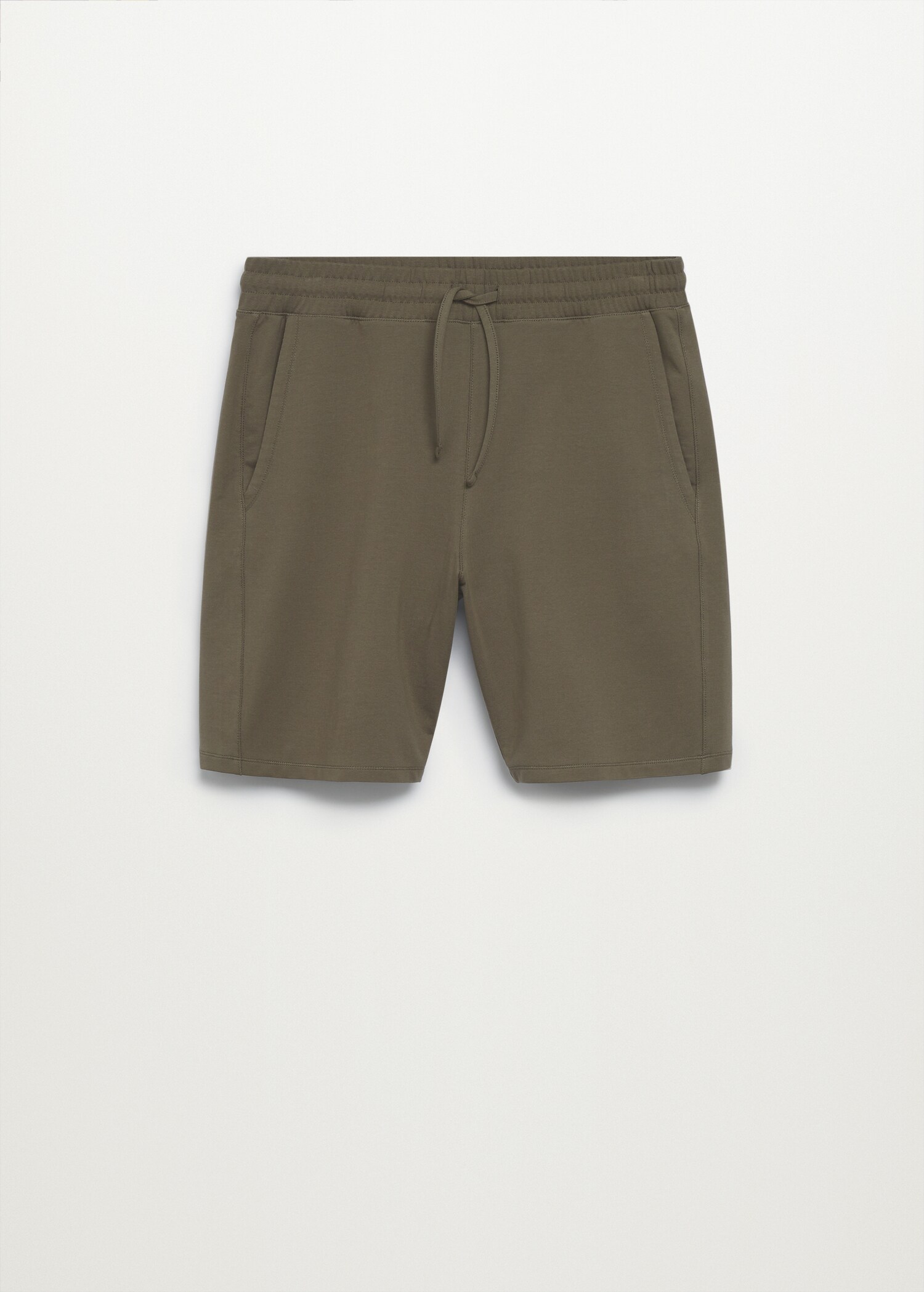 Organic cotton jogging Bermuda shorts - Article without model