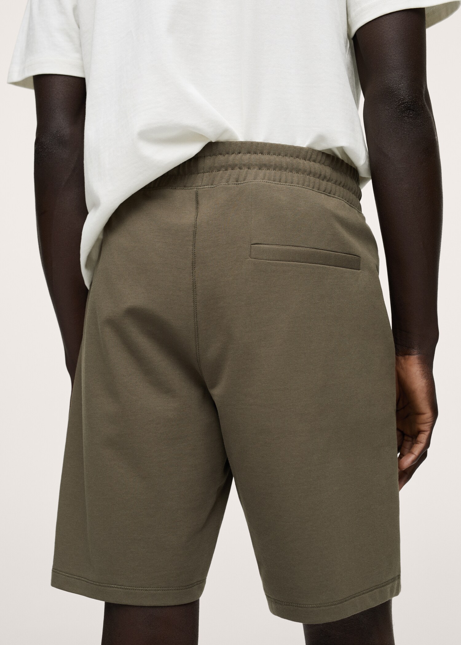 Organic cotton jogging Bermuda shorts - Details of the article 2