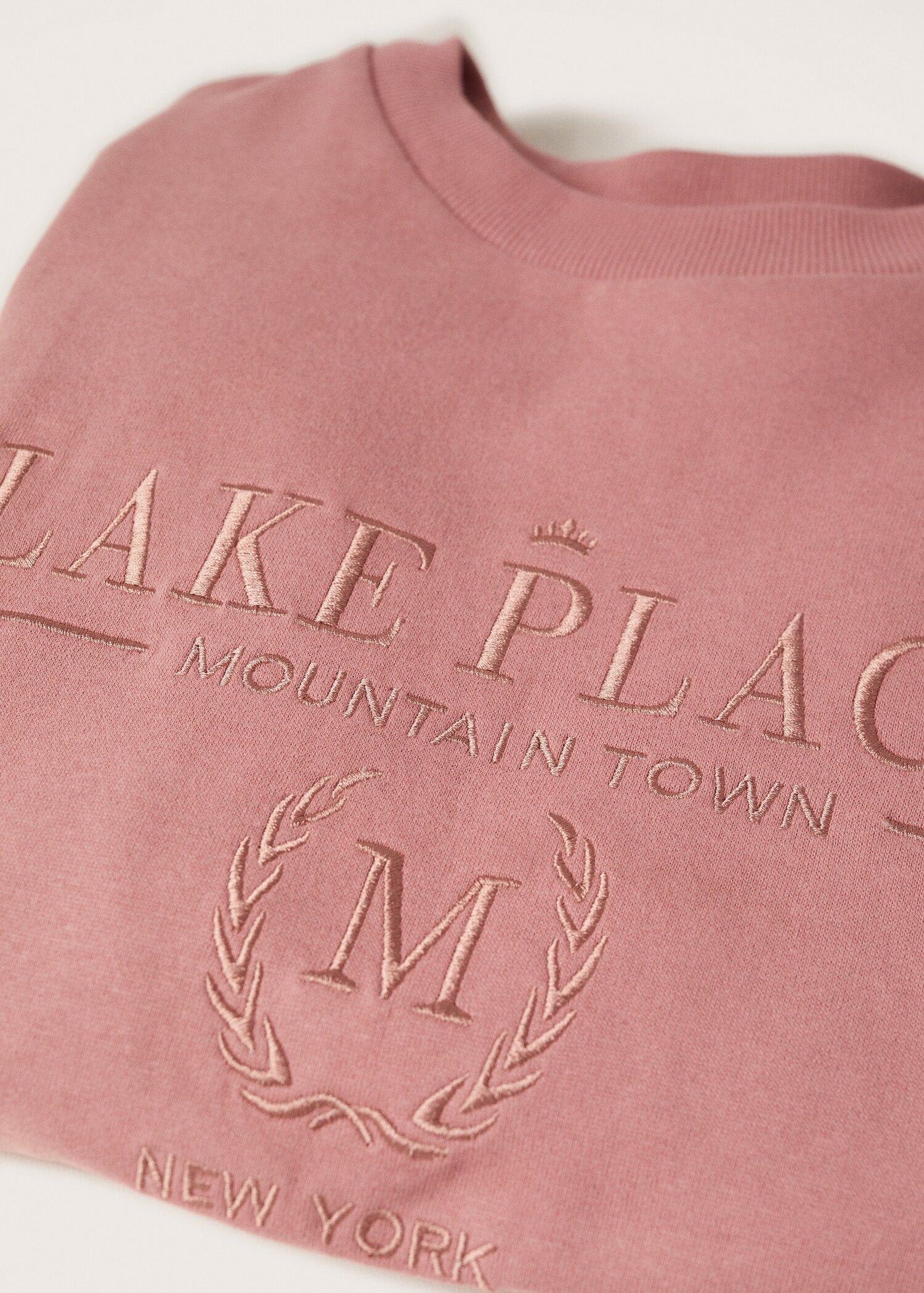 Embroidered message sweatshirt - Details of the article 7