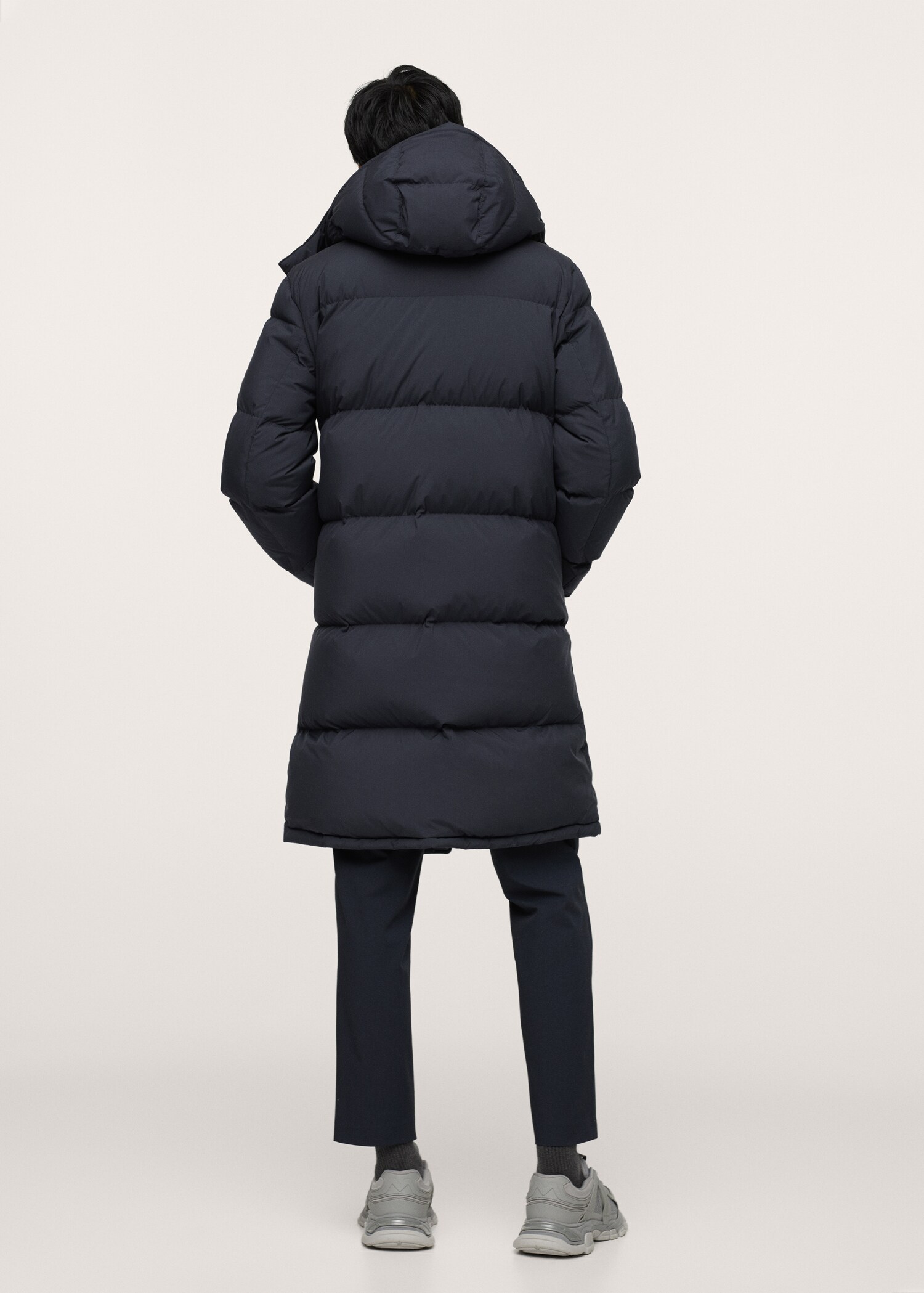 Anorak impermeable plumón - Reverso del artículo