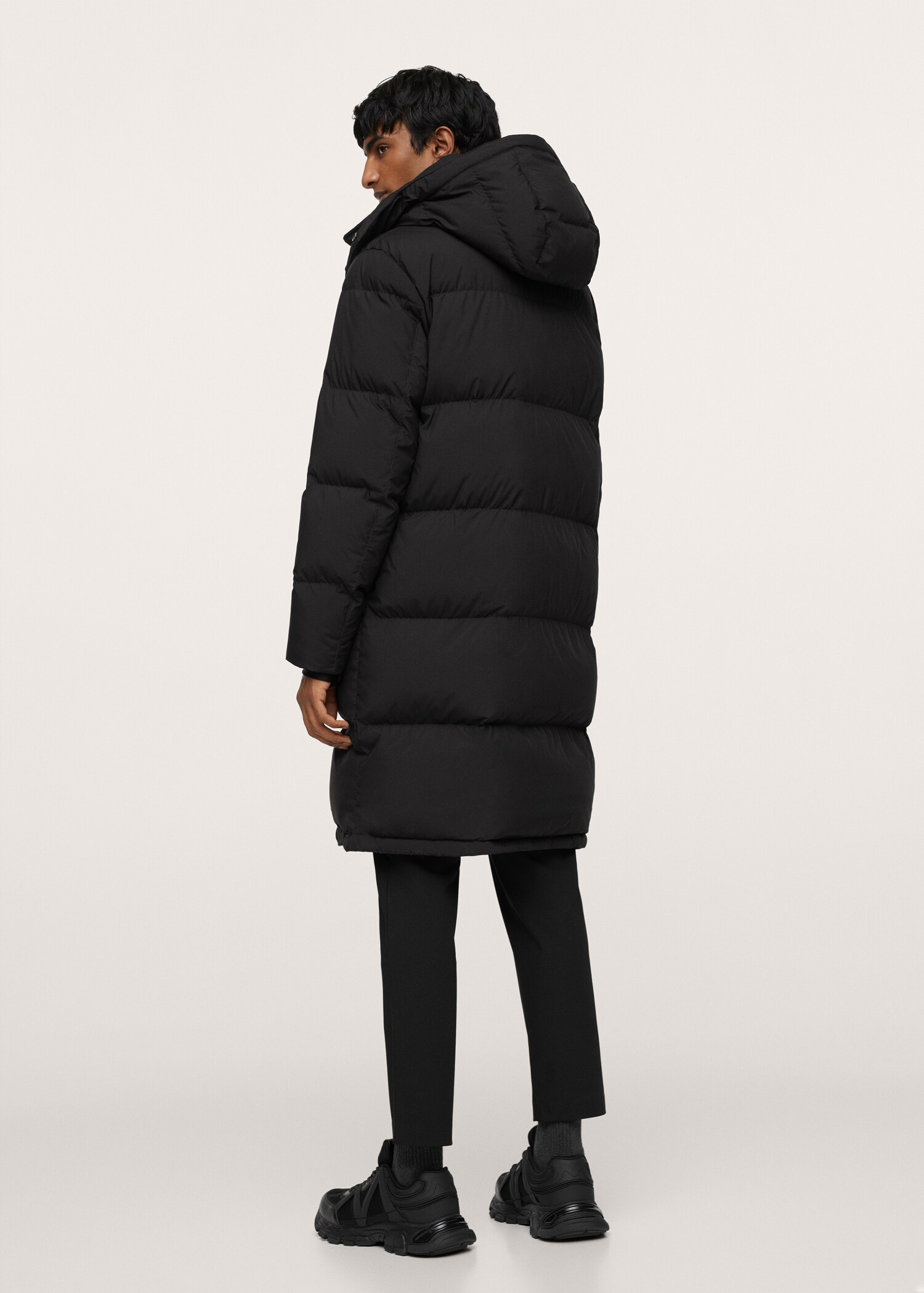 Anorak impermeable plumón - Reverso del artículo