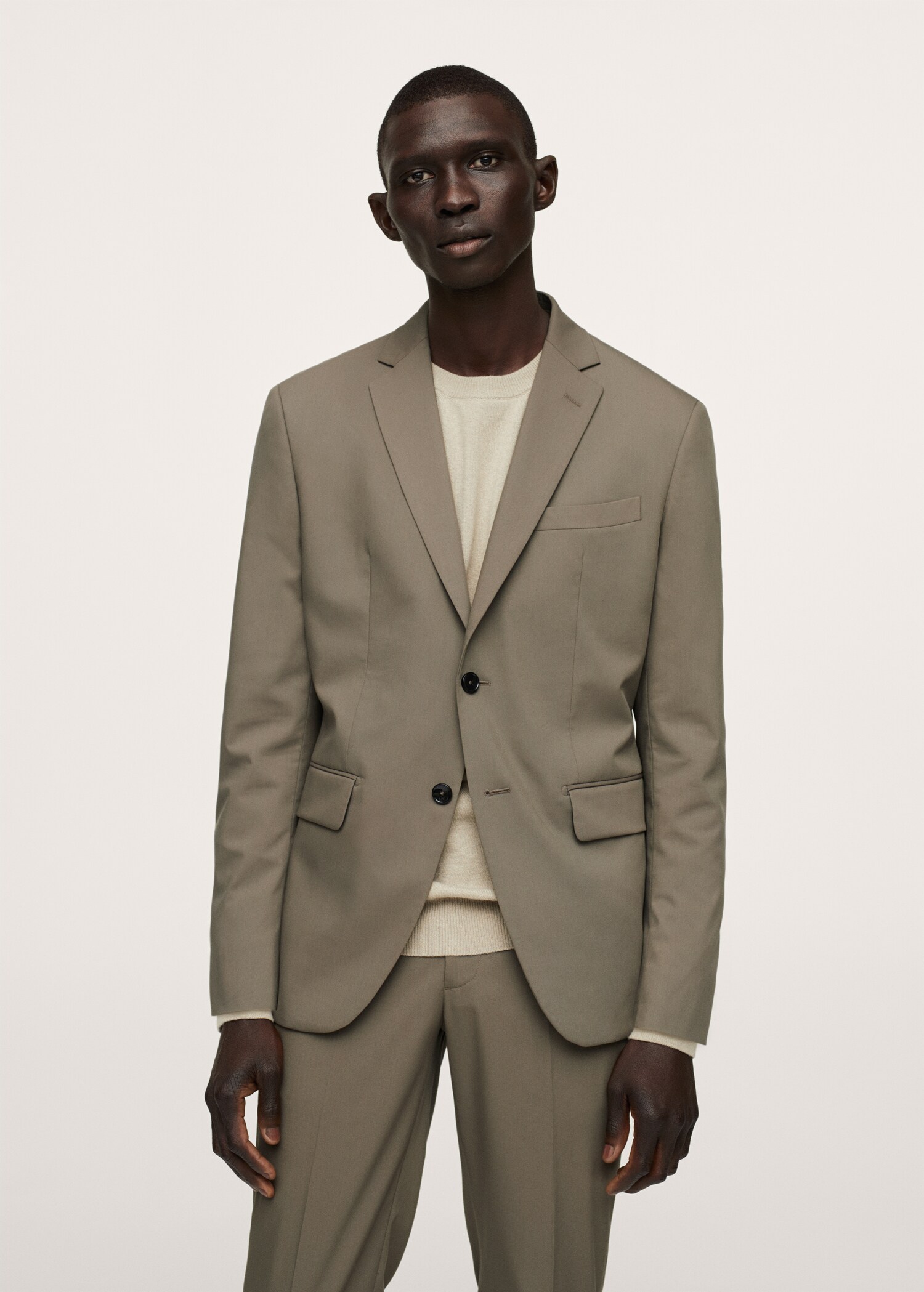 Americana traje slim fit - Plano medio