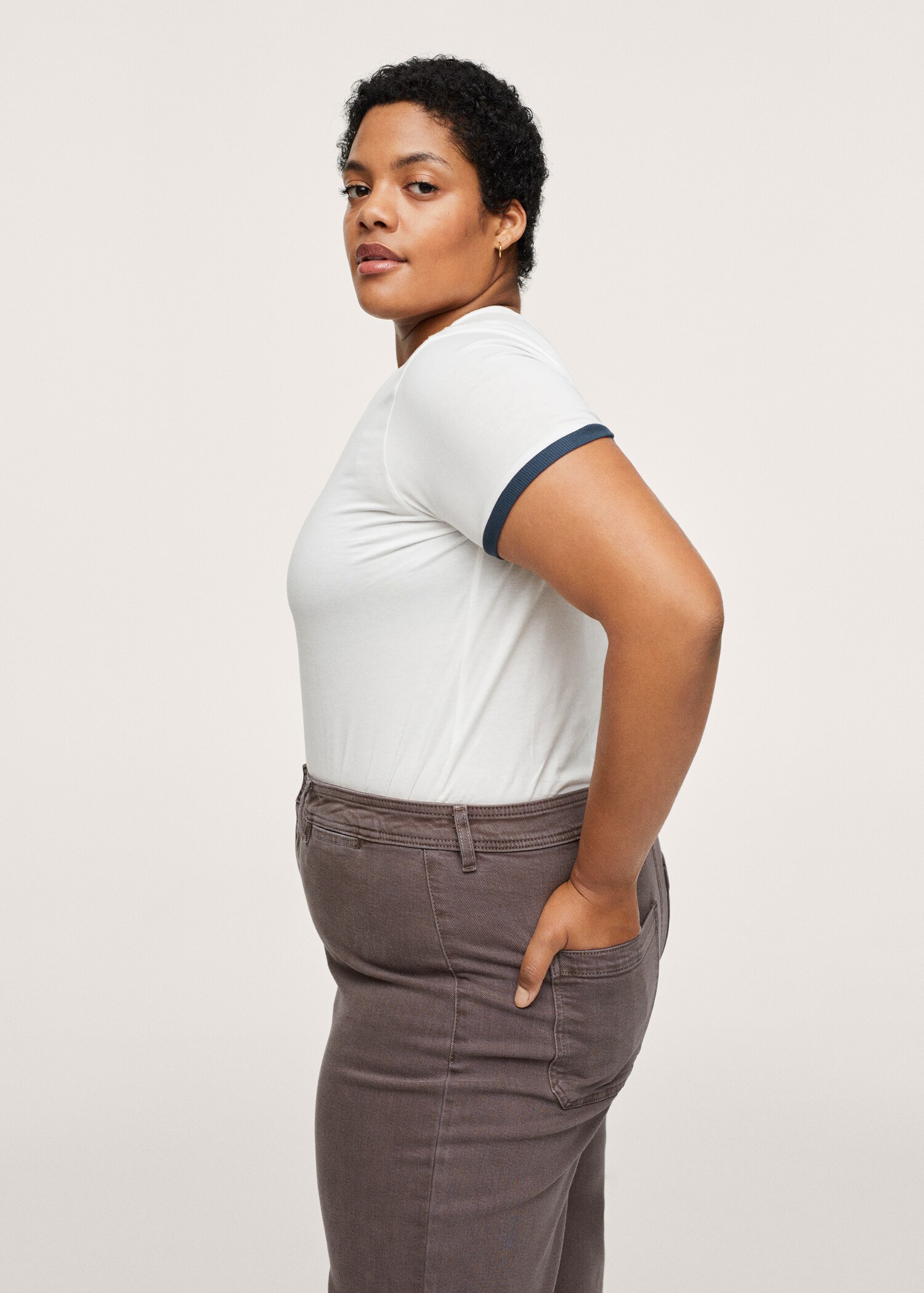 Jeans culotte high waist - Details of the article 1