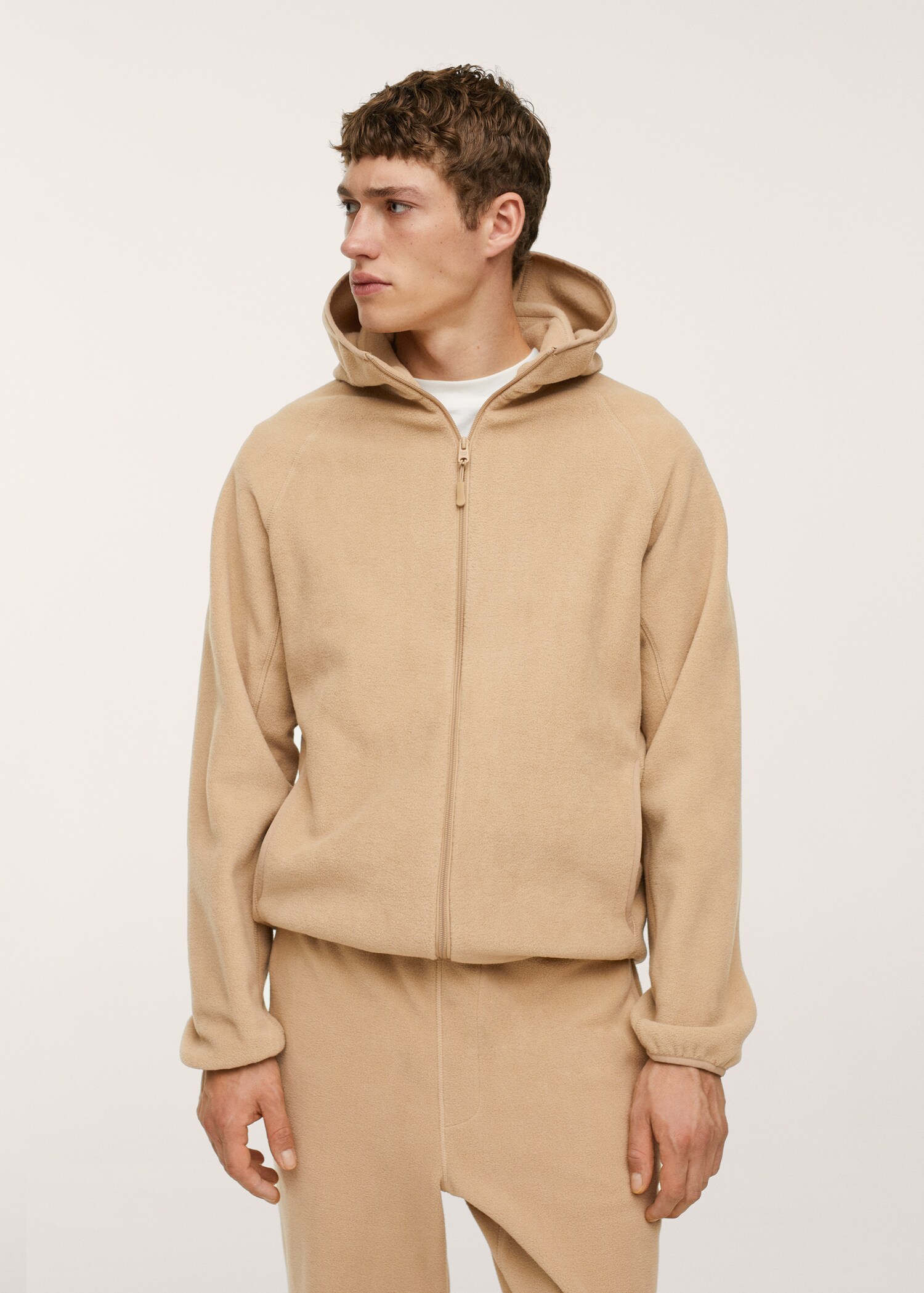 Sudadera polar cremallera - Plano medio