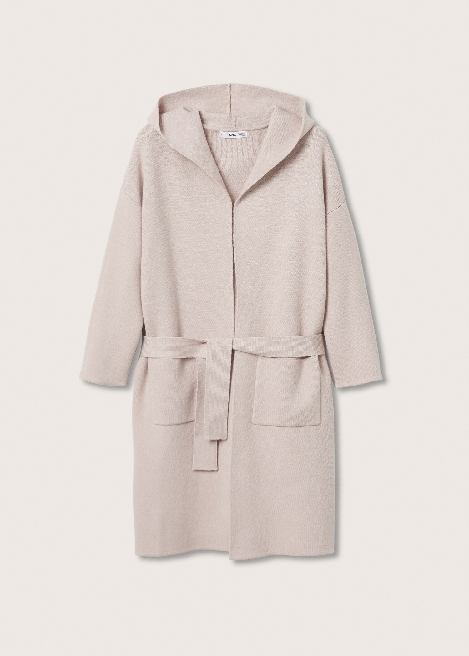 Abrigo oversize capucha - Artículo sin modelo