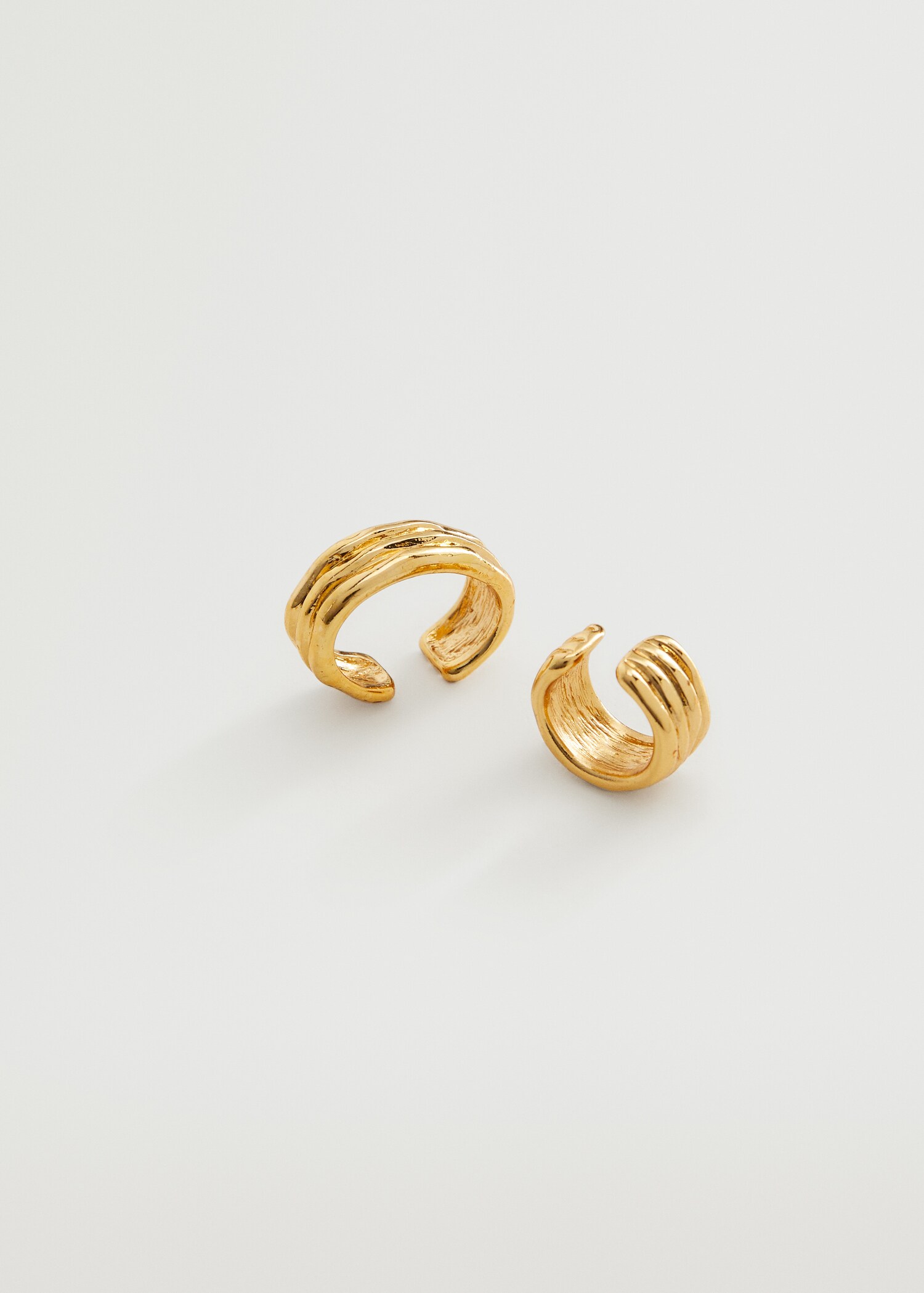 Set ear cuff pendiente - Plano medio