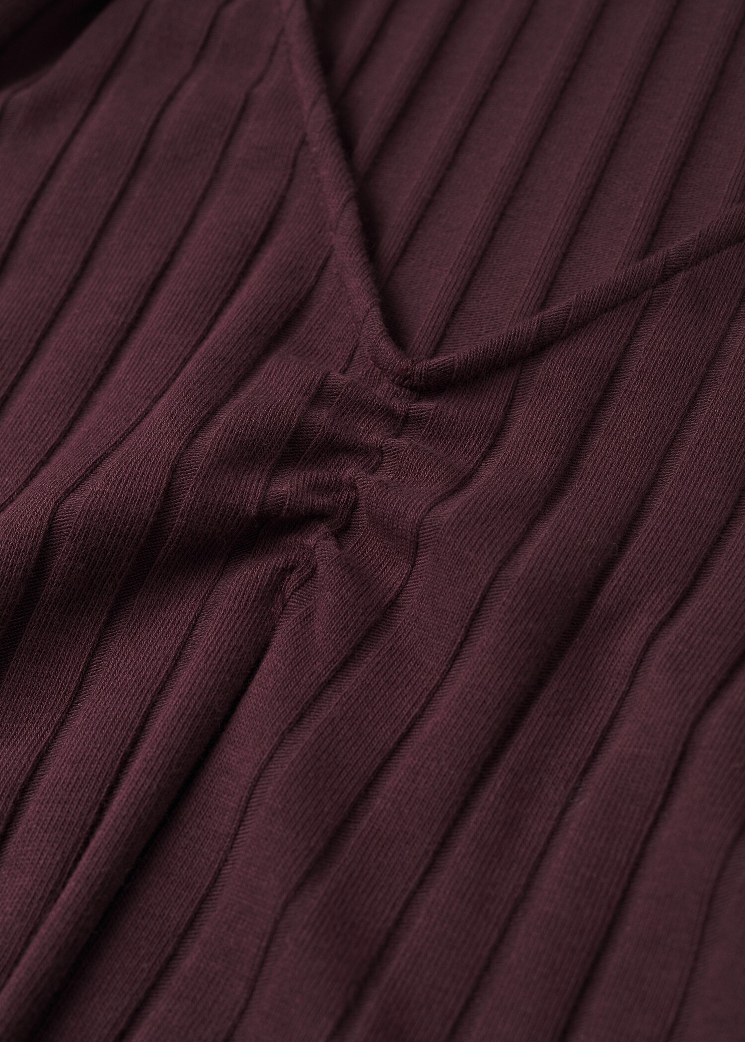 Camiseta canalé fruncido - Detalle del artículo 8