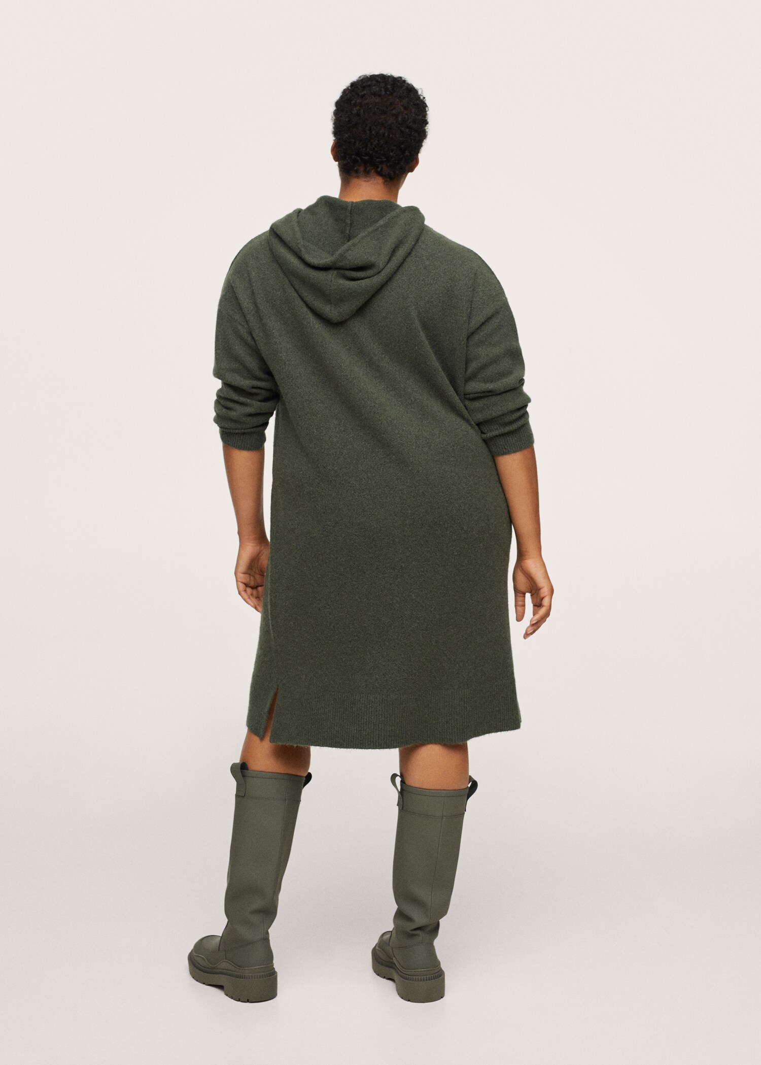 Vestido punto fino - Reverso del artículo