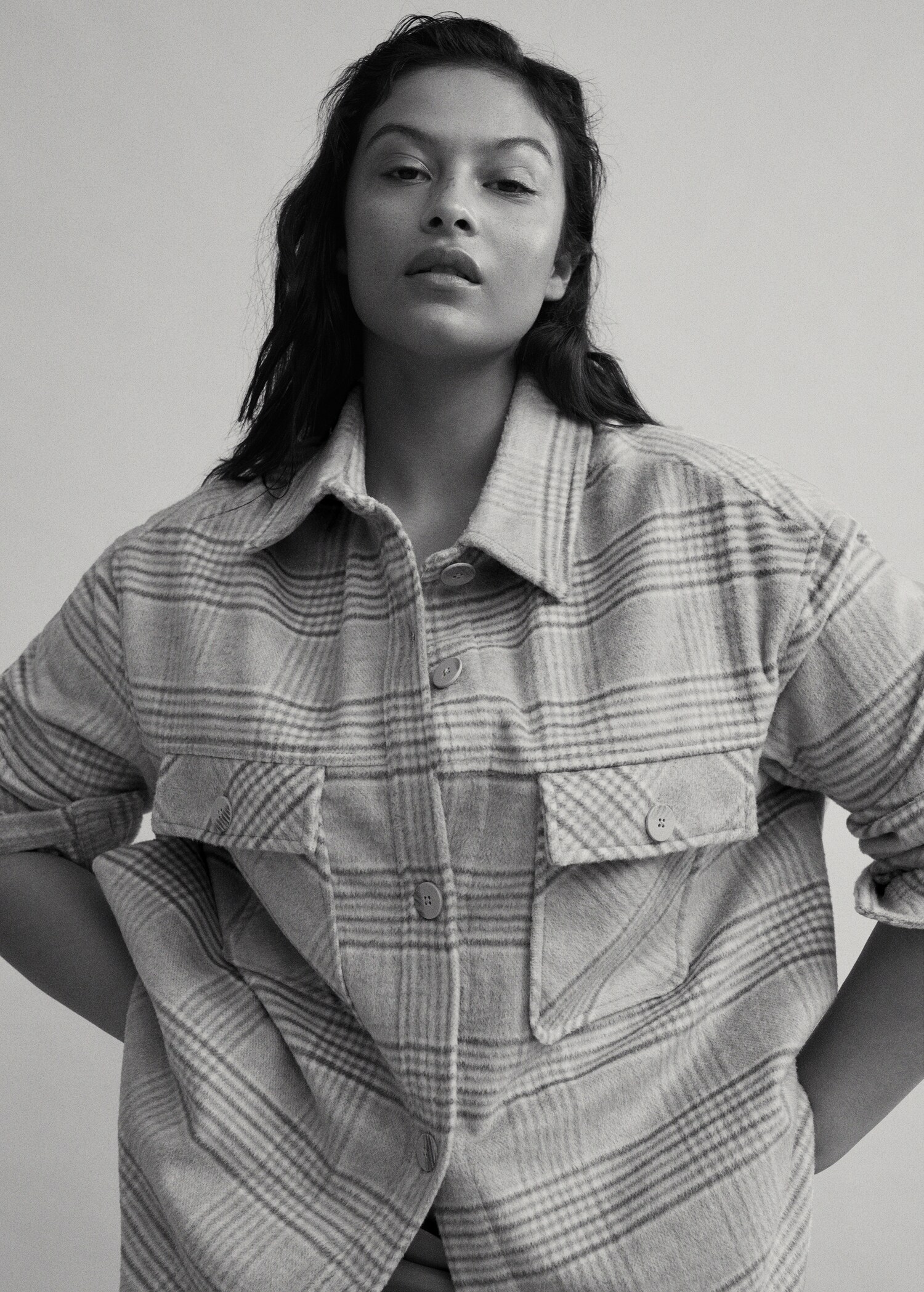 Sobrecamisa cuadros oversize - Detalle del artículo 5