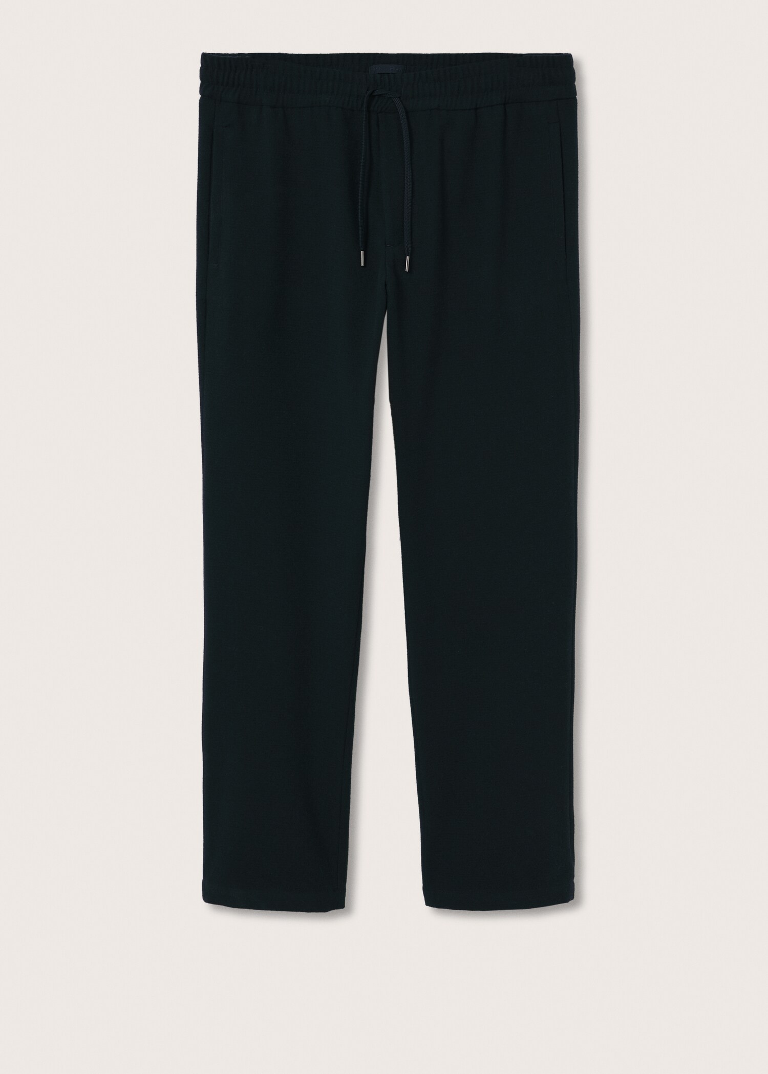 Lněné kalhoty jogger - Zboží bez modelu