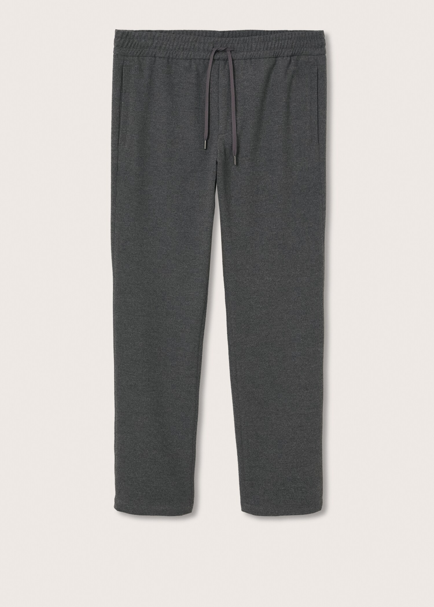Lněné kalhoty jogger - Zboží bez modelu