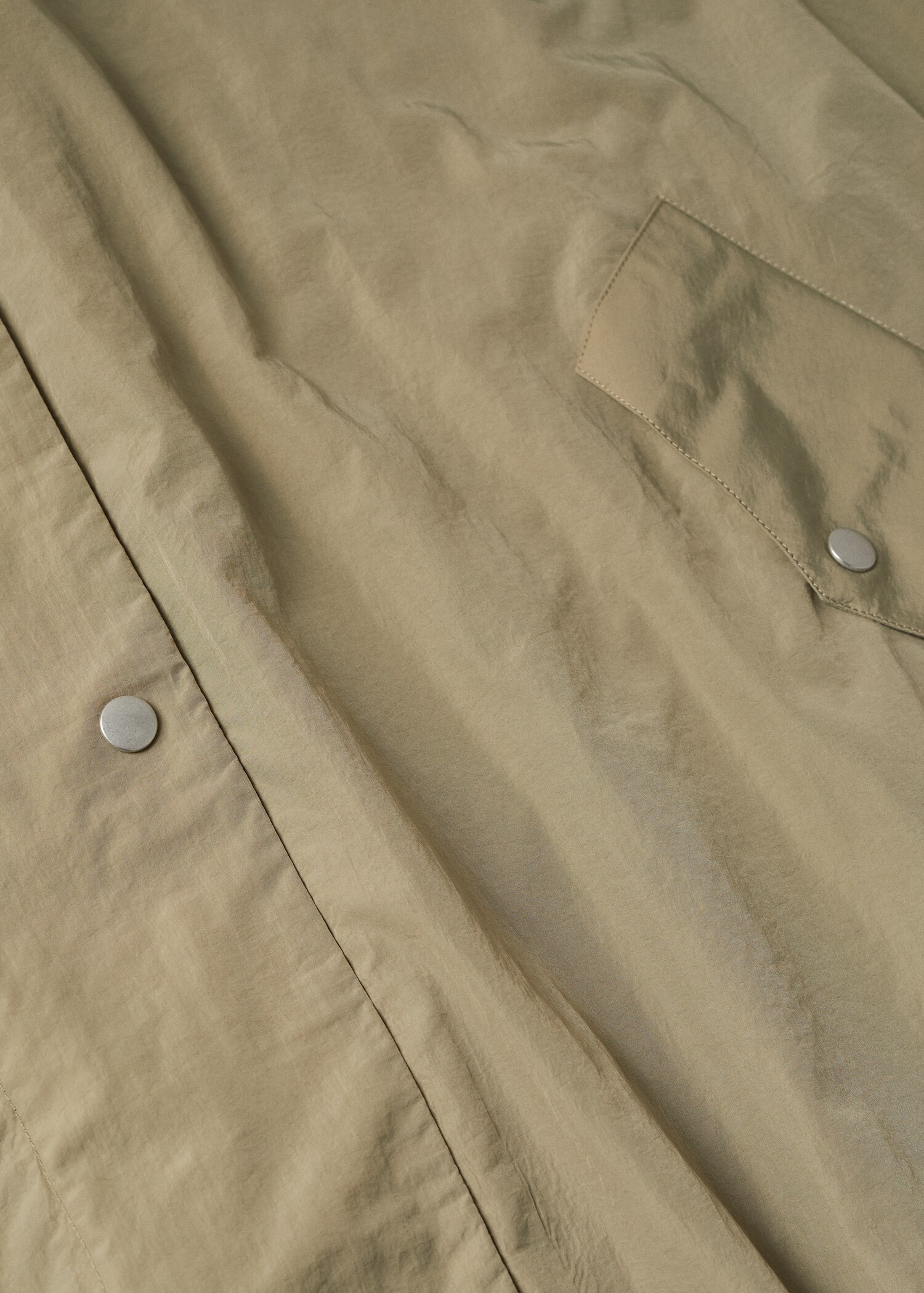 Hooded oversize cape - Details of the article 8