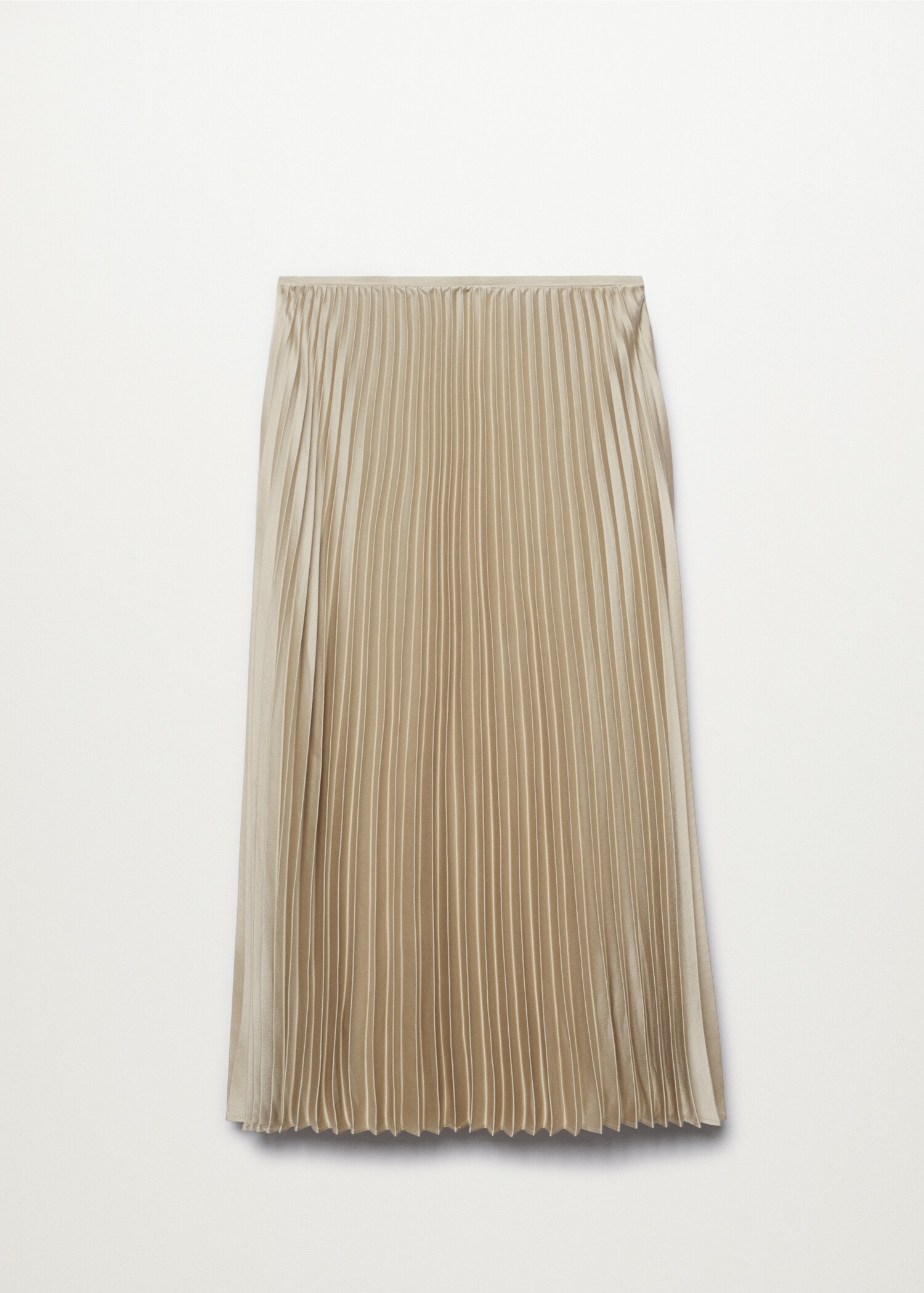 Satin pleated skirt - Article without model