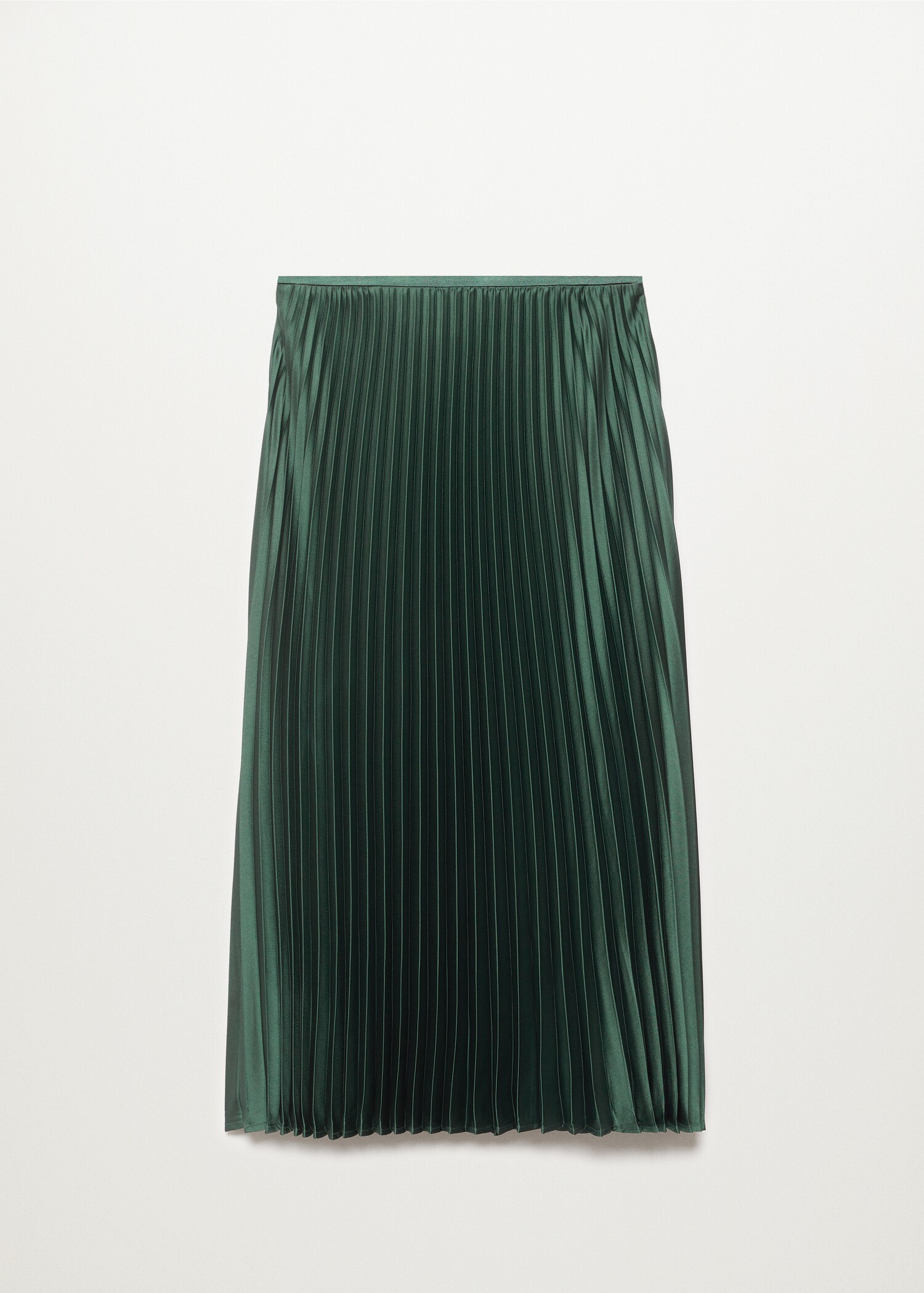 Satin pleated skirt - Article without model