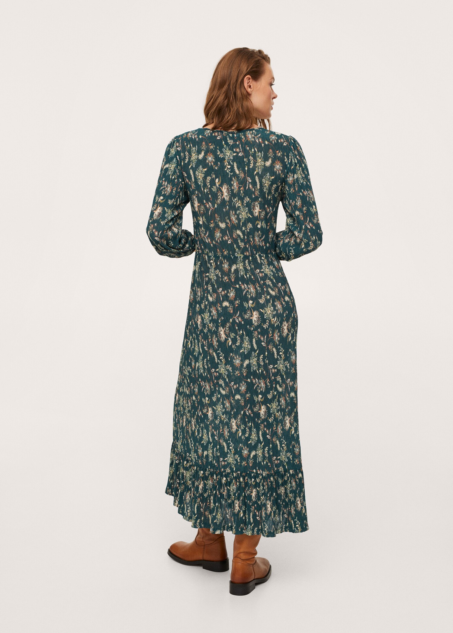 Vestido estampado textura - Reverso del artículo