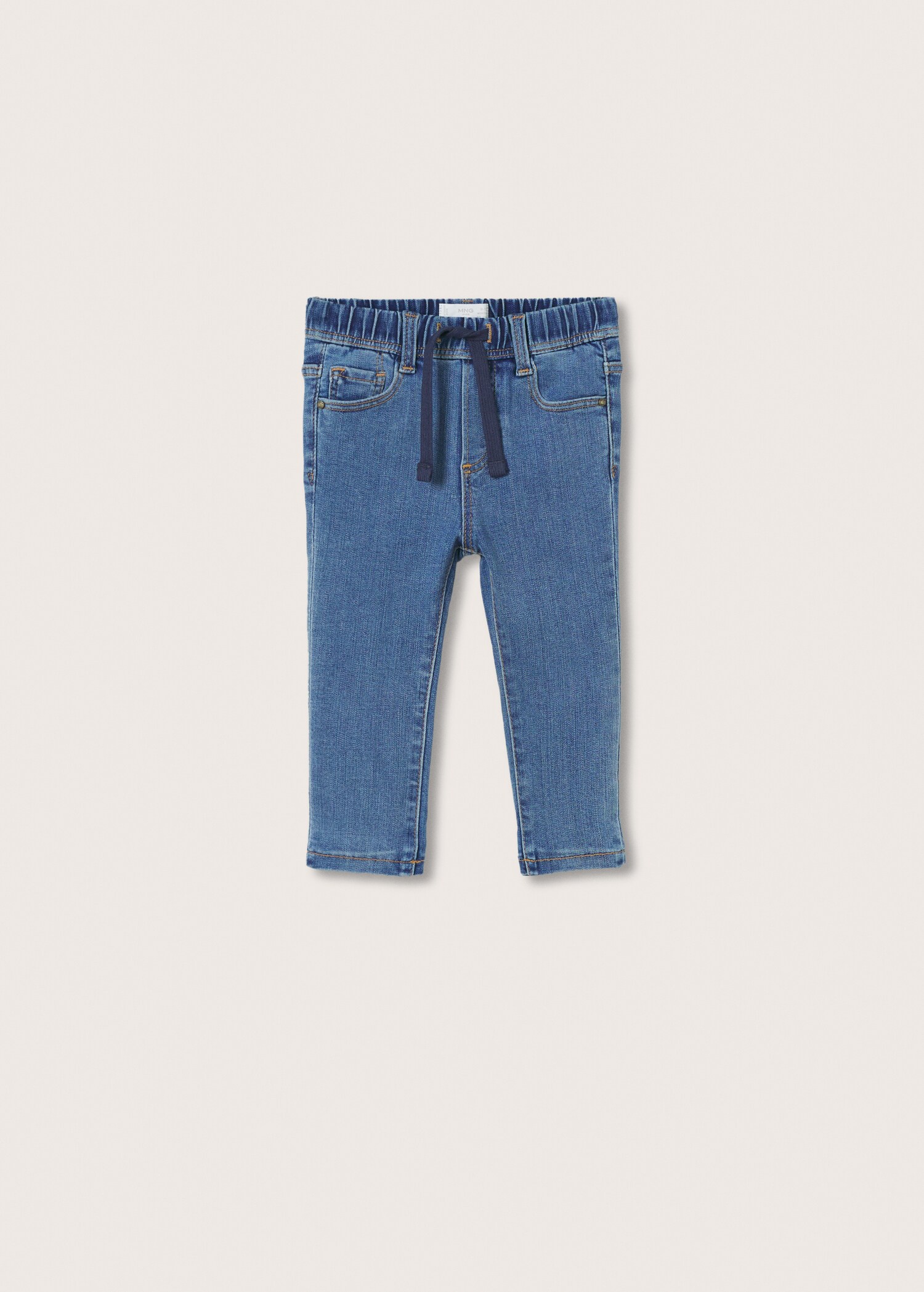 Jeans cintura elástica cordón - Artículo sin modelo