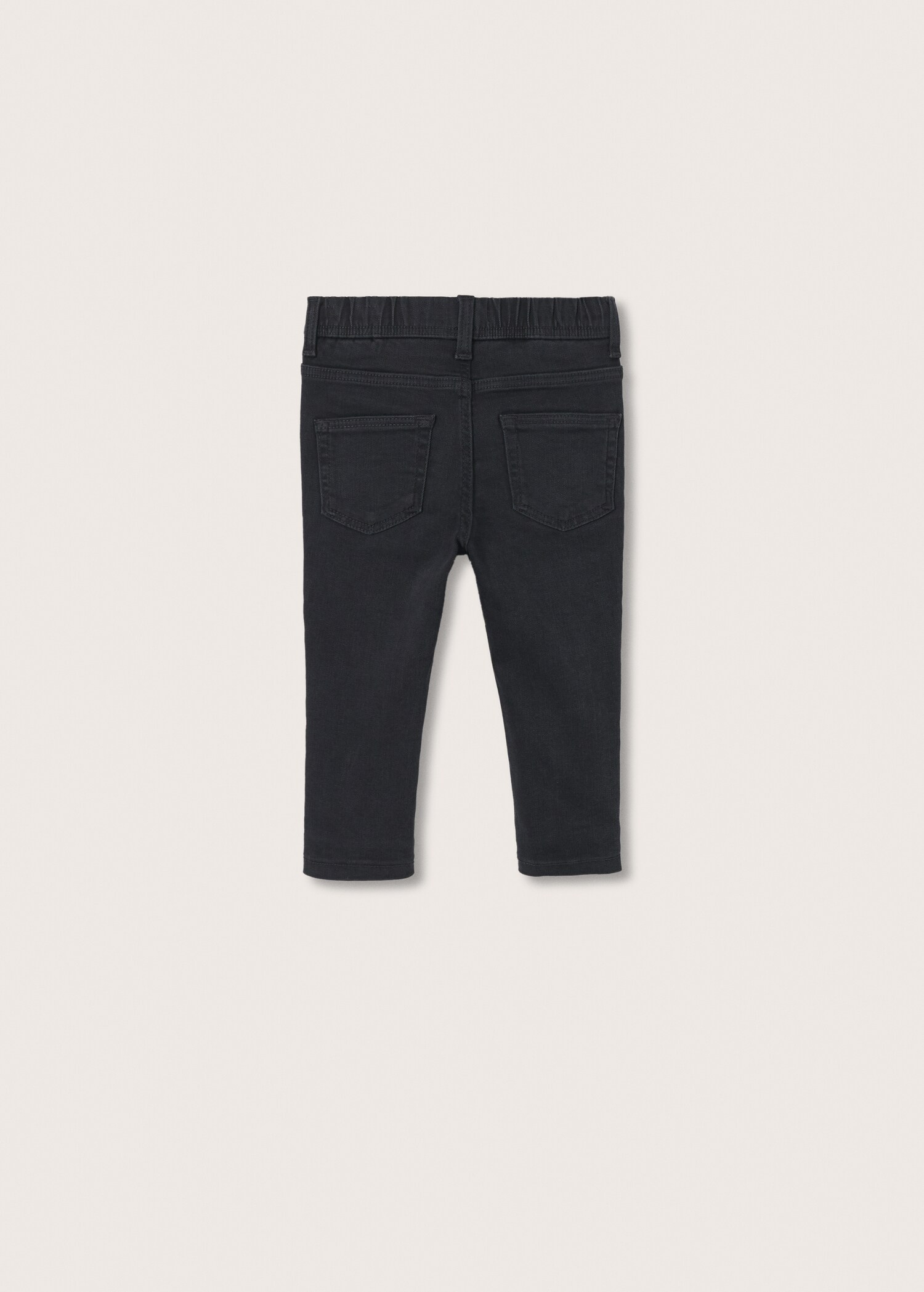 Jeans cintura elástica cordón - Reverso del artículo